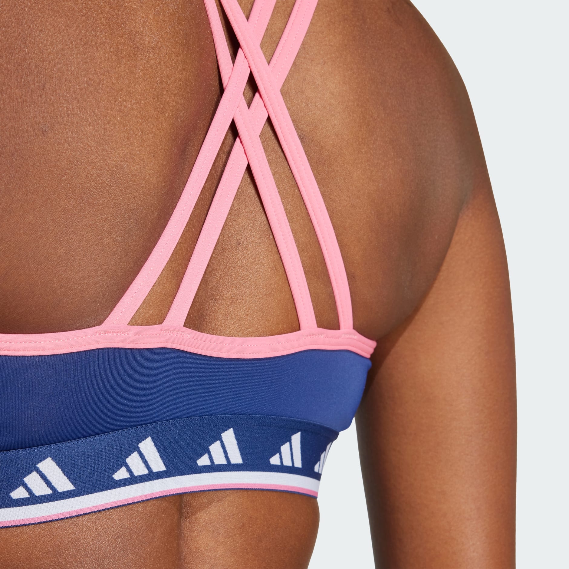 Bustieră bralette cu bretele duble Hyperglam Color Pop