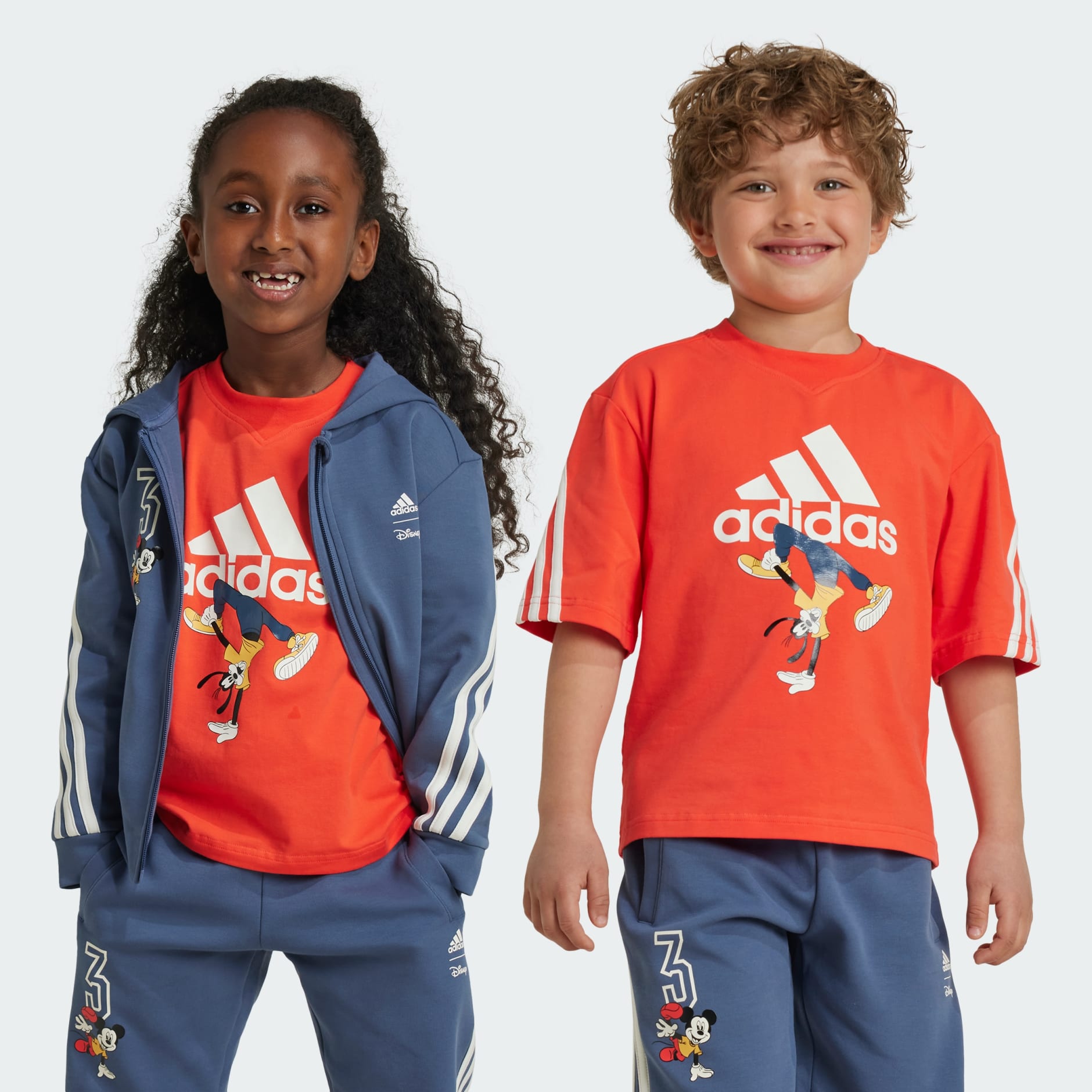 Kids Clothing - adidas Disney Mickey Mouse Tee - Orange | adidas Qatar