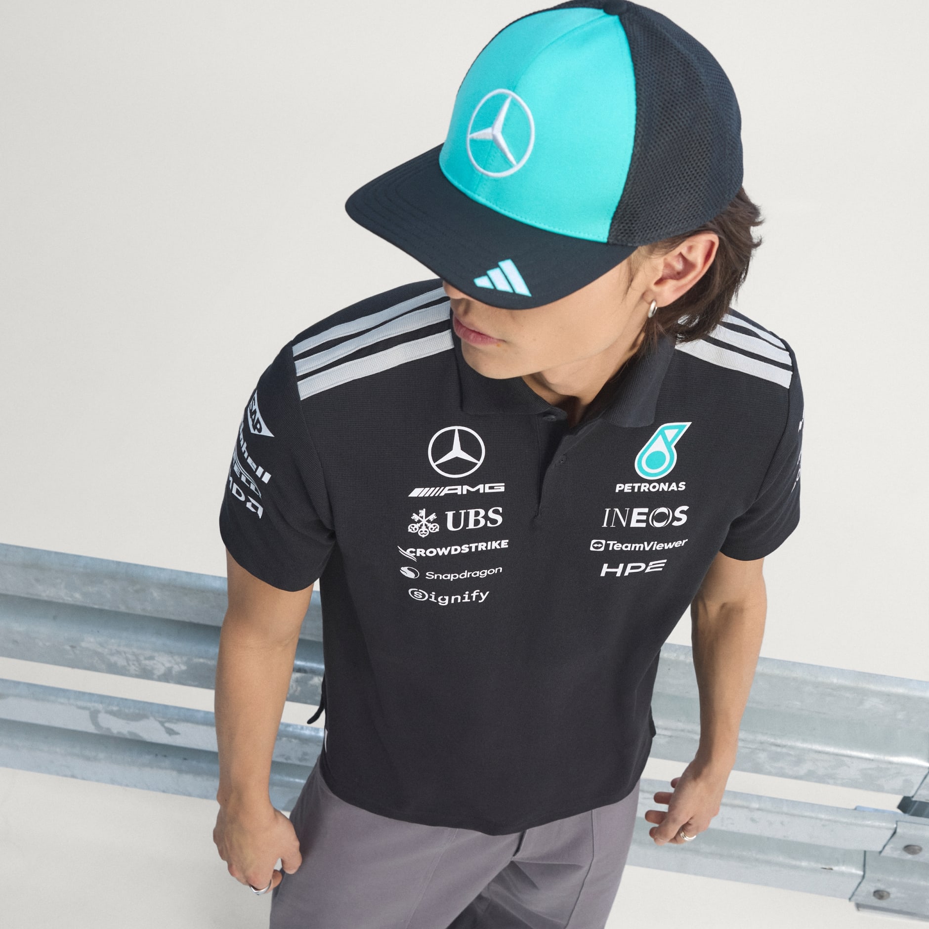 قميص بولو MERCEDES - AMG PETRONAS FORMULA 1 TEAM ENGINEERS