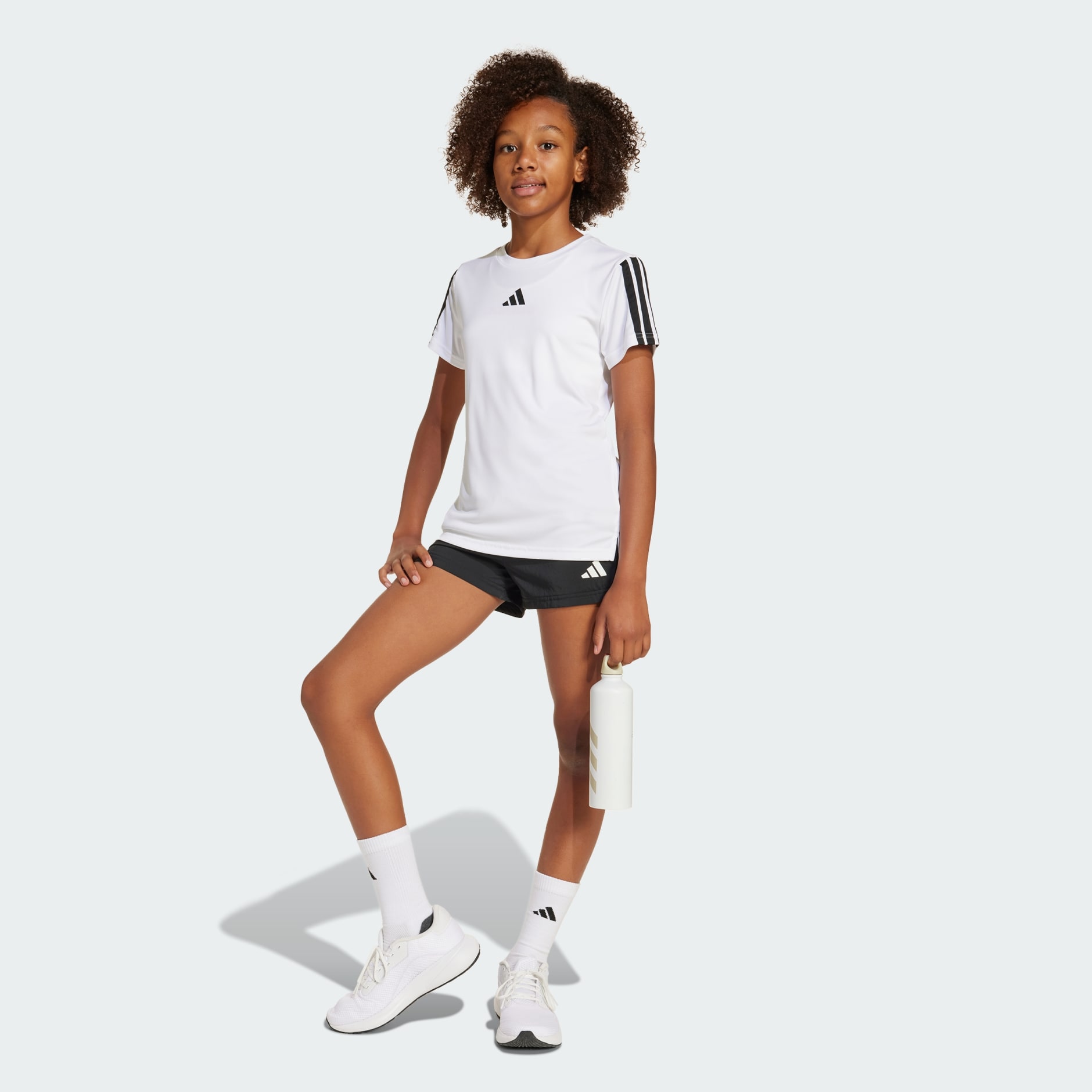 تيشيرت للفتيات Training Essentials 3-Stripes