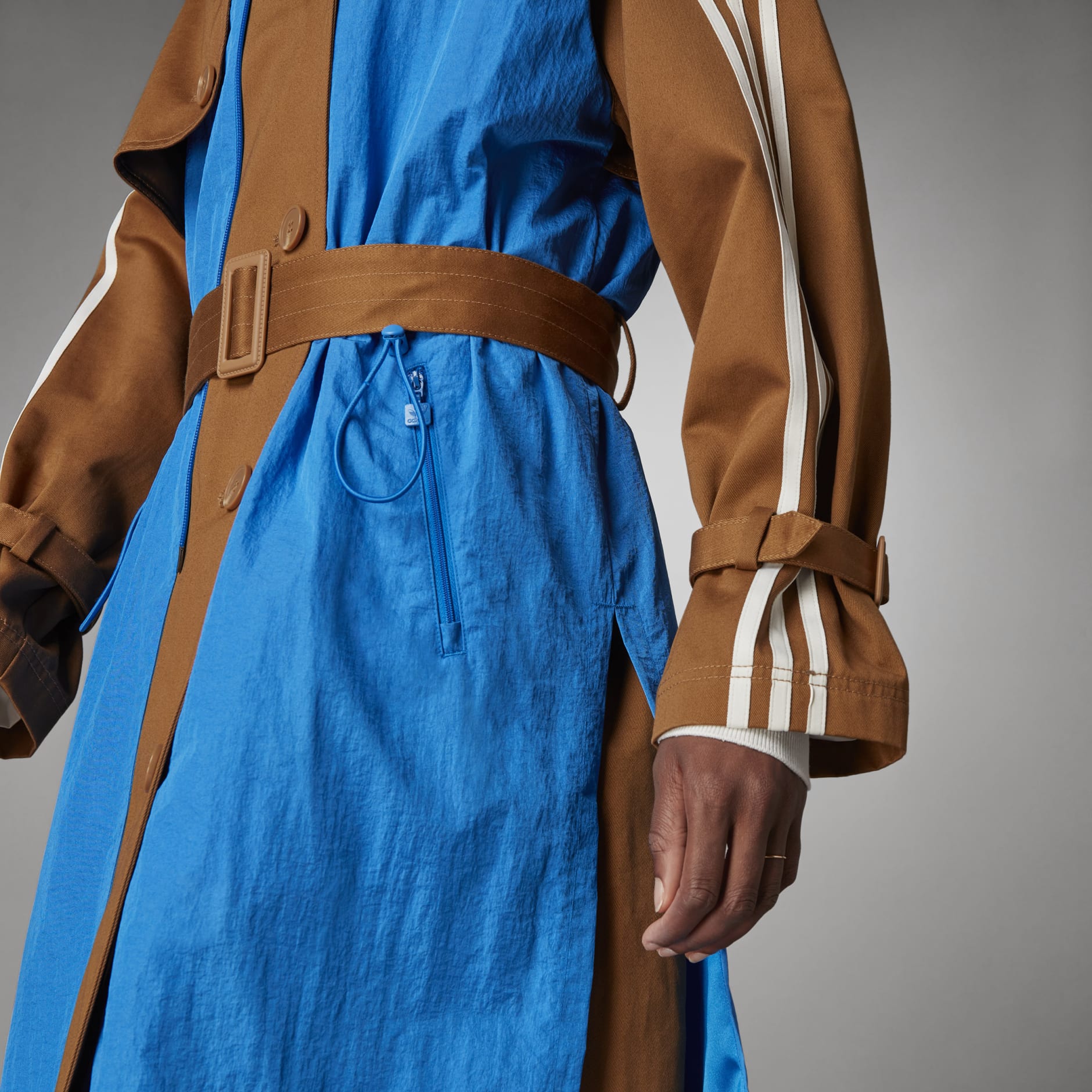 Blue Version Trench Coat