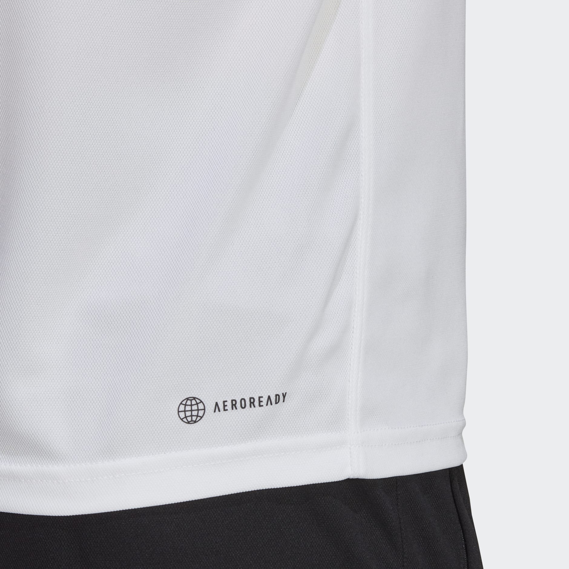 adidas Train Essentials Piqué 3-Stripes Training Polo Shirt - White ...