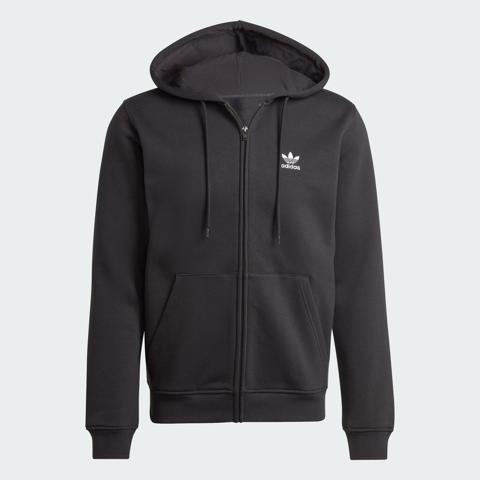 Trefoil Essentials Full-Zip Hoodie