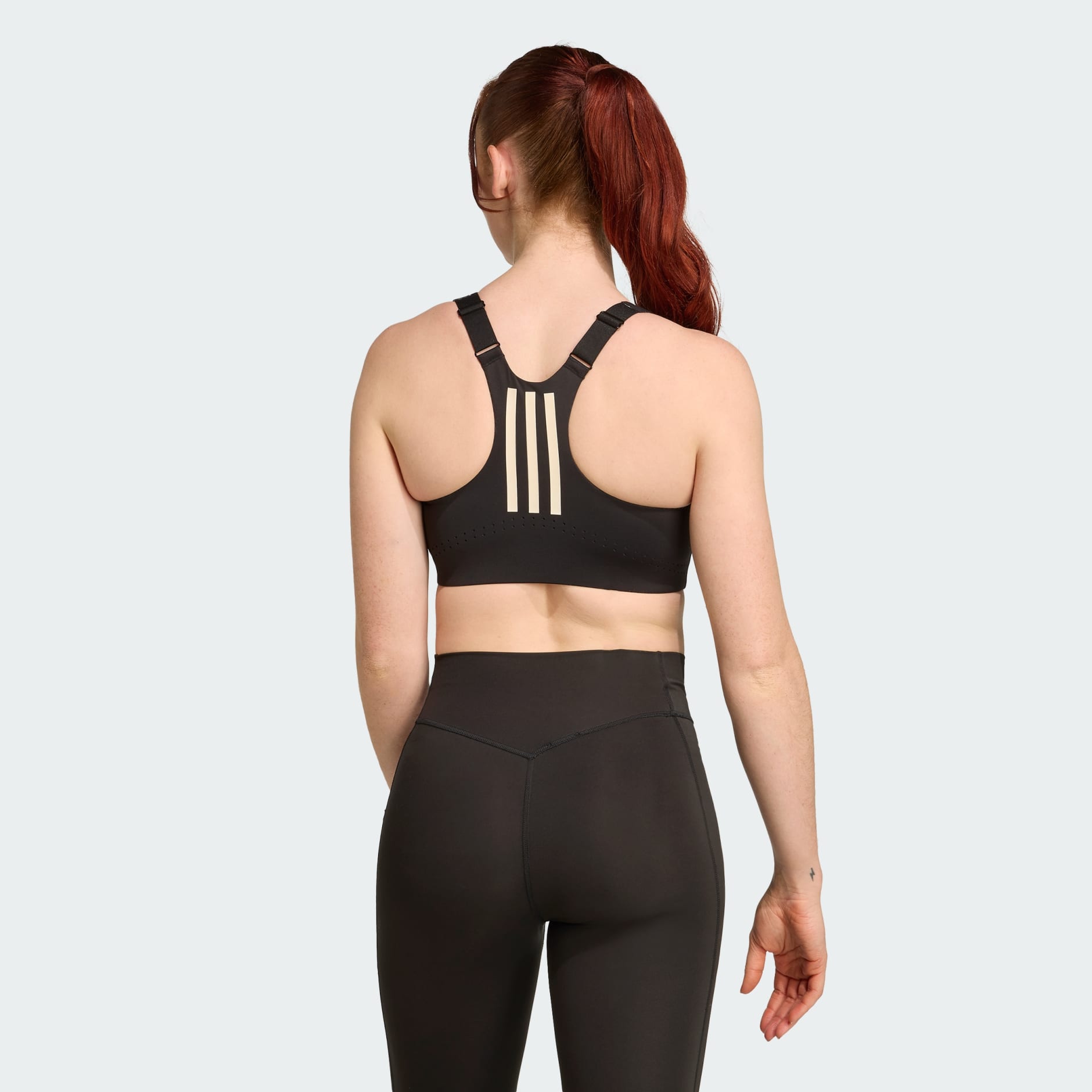 GCA Easy Fit Train High Support Bra - Black | adidas Hong Kong