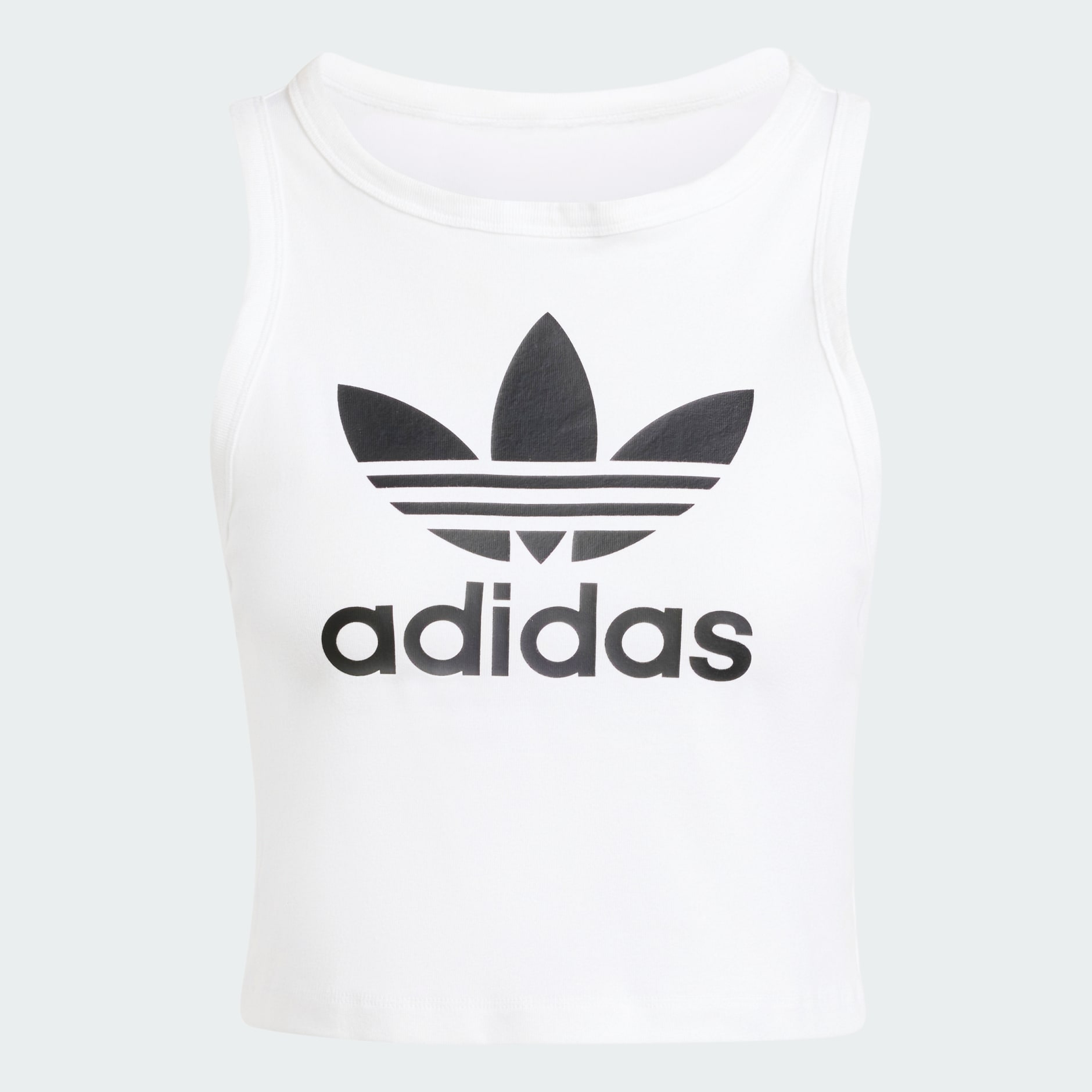 Clothing Trefoil Tank Top White adidas South Africa