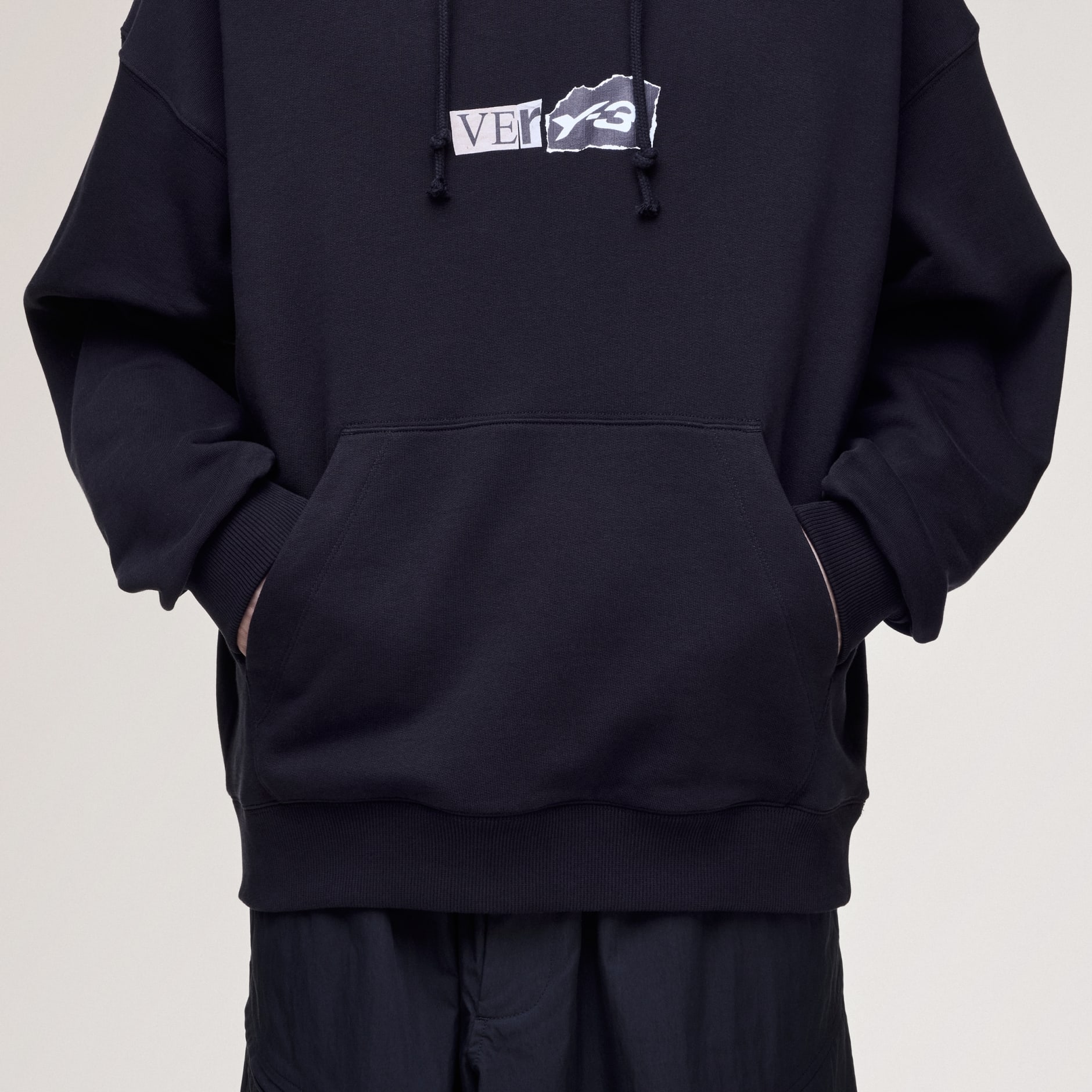 Y-3 BRUSHED TERRY GFX HOODIE