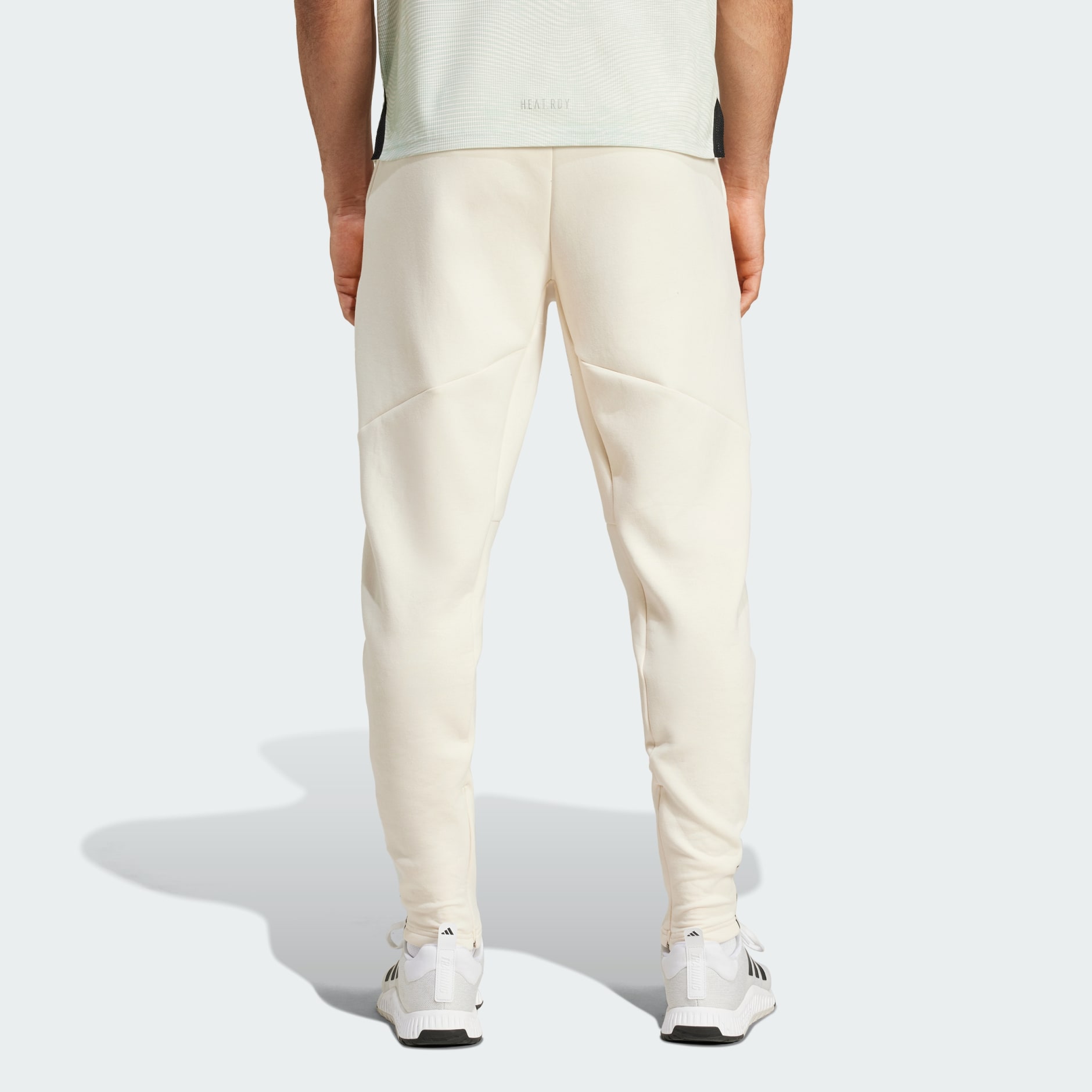 Clothing - Designed for Training Spaceknit Pants - White | adidas Oman