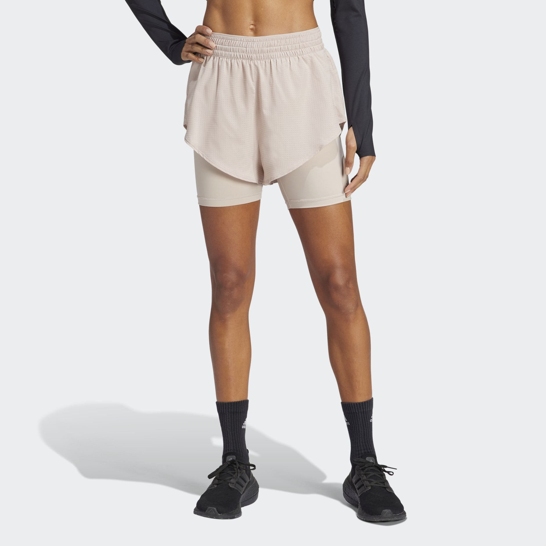Clothing - HIIT HEAT.RDY Training 2-in-1 Shorts - Brown | adidas South ...