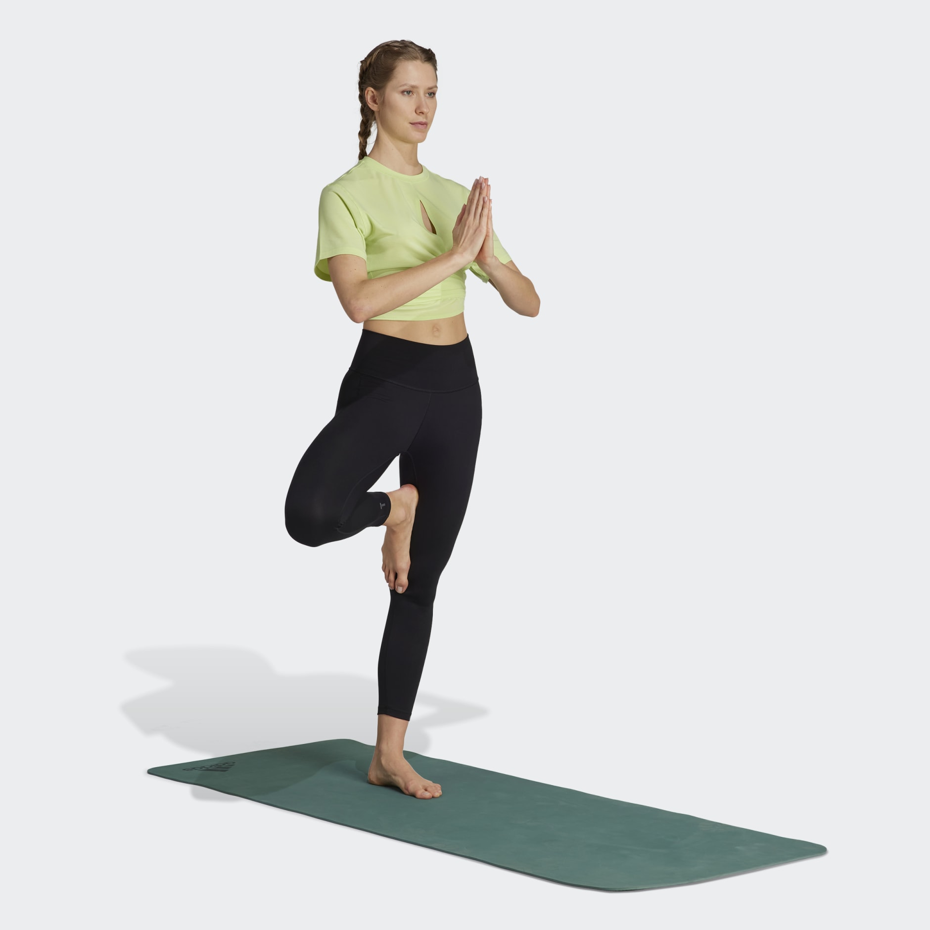 adidas Yoga Studio Tee - Green