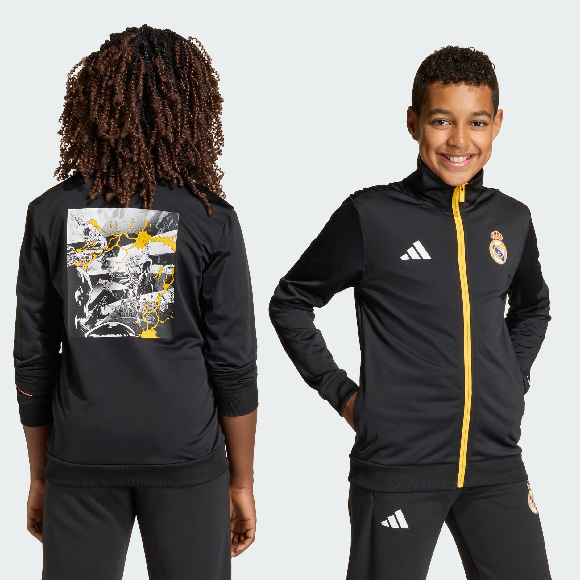Kids Clothing - adidas Real Madrid Avengers Track Top Kids - Black