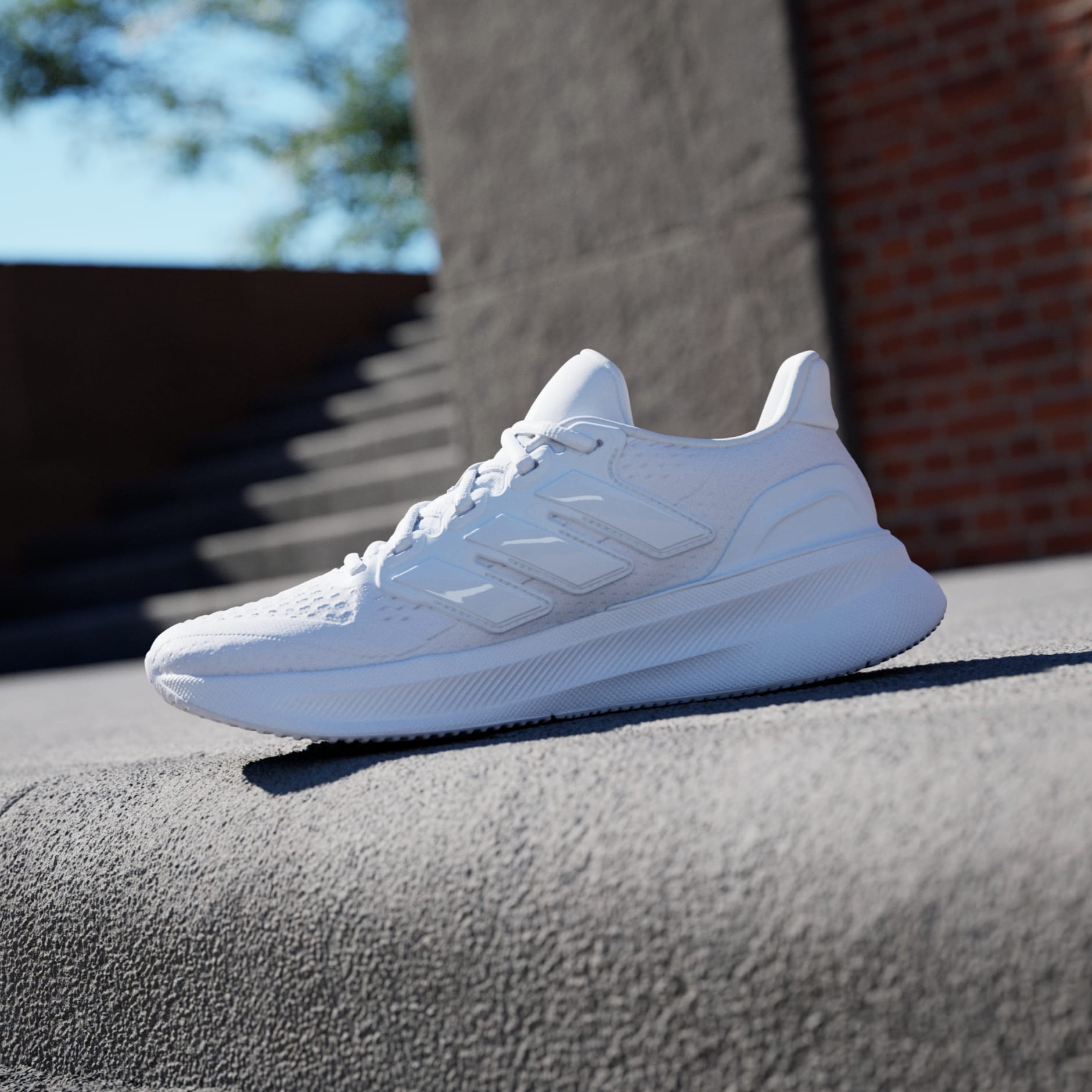 adidas ☆ ULTRARUN 5 W 厚底クッションランニングシューズ adidas アディダス カジュアルシューズ メンズ ウルトララン 5