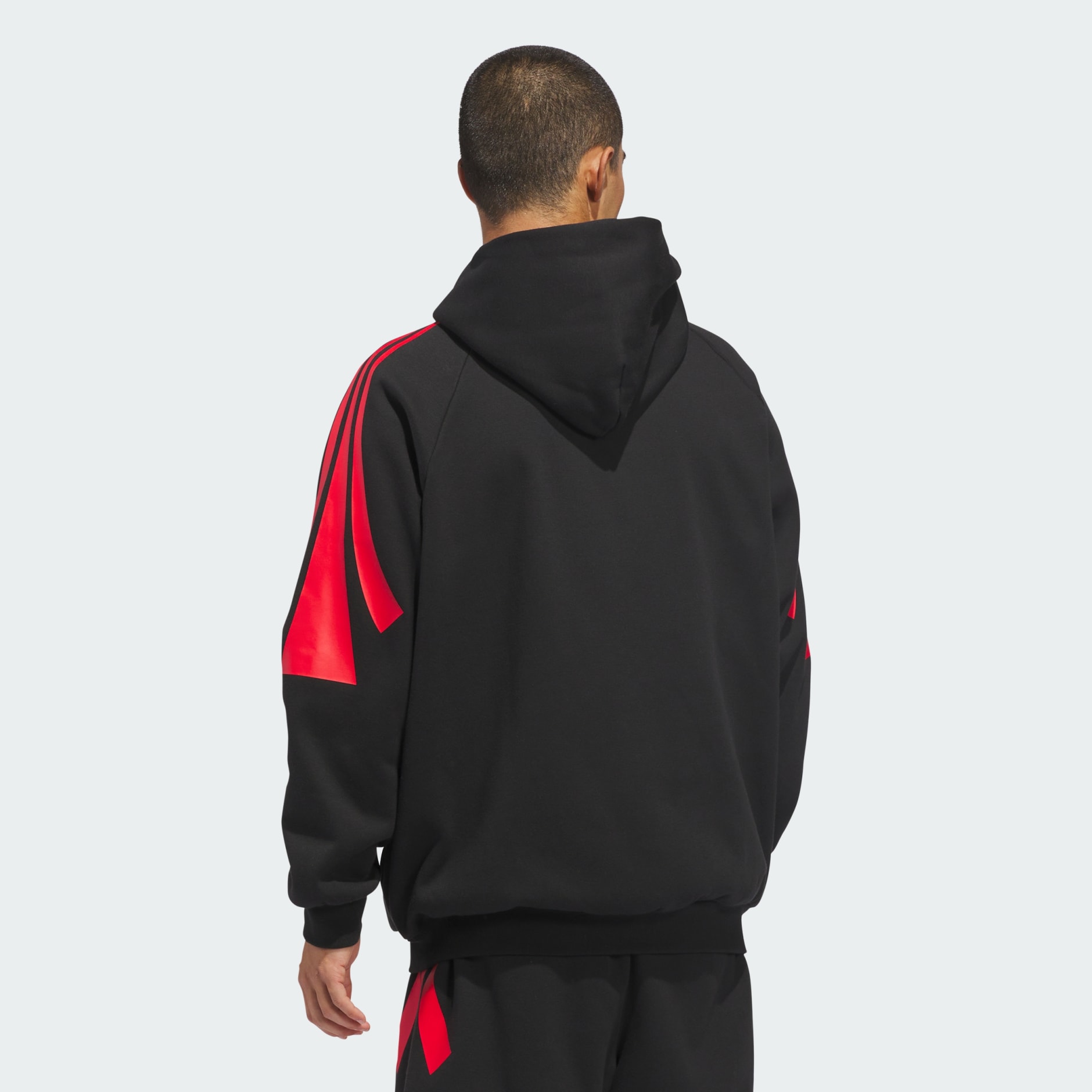 adidas Basketball 3-Stripes Fleece Hoodie (Gender Neutral)