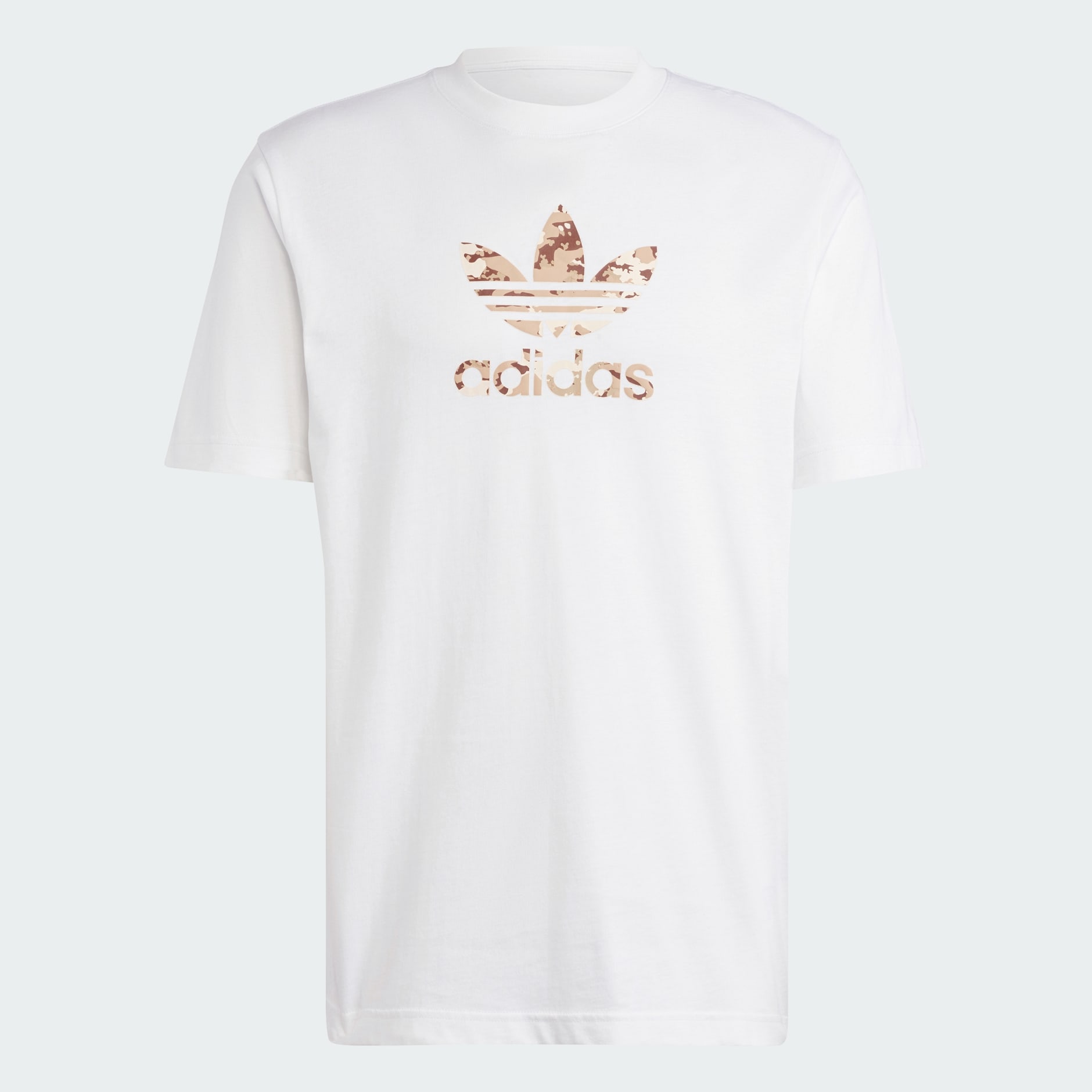 adidas Camo Lil Trefoil Tee White adidas UAE