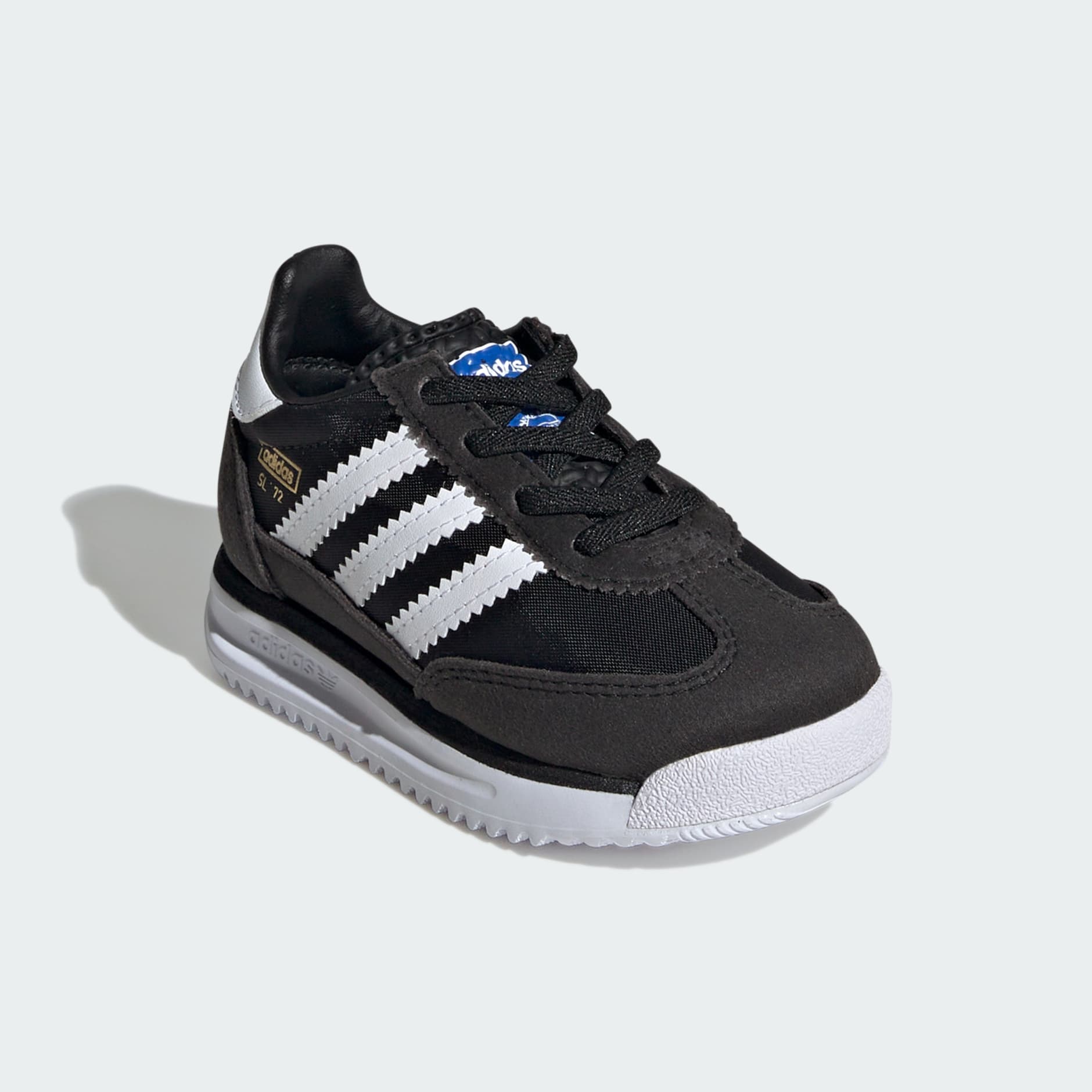 adidas SL 72 RS Elastic Laces Shoes Kids Black adidas UAE