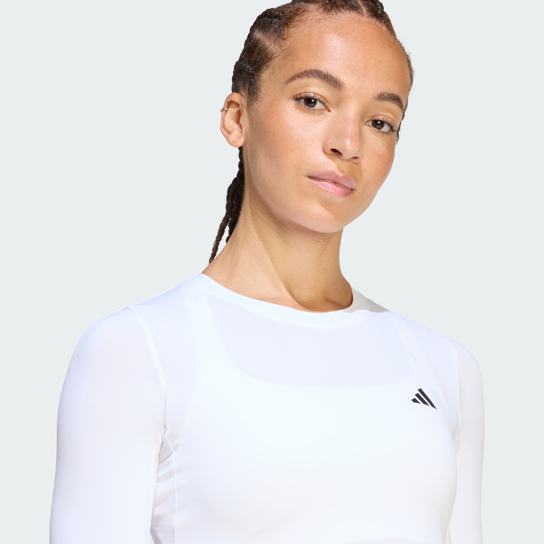 Power Essentials Workout Contour Long Sleeve Top