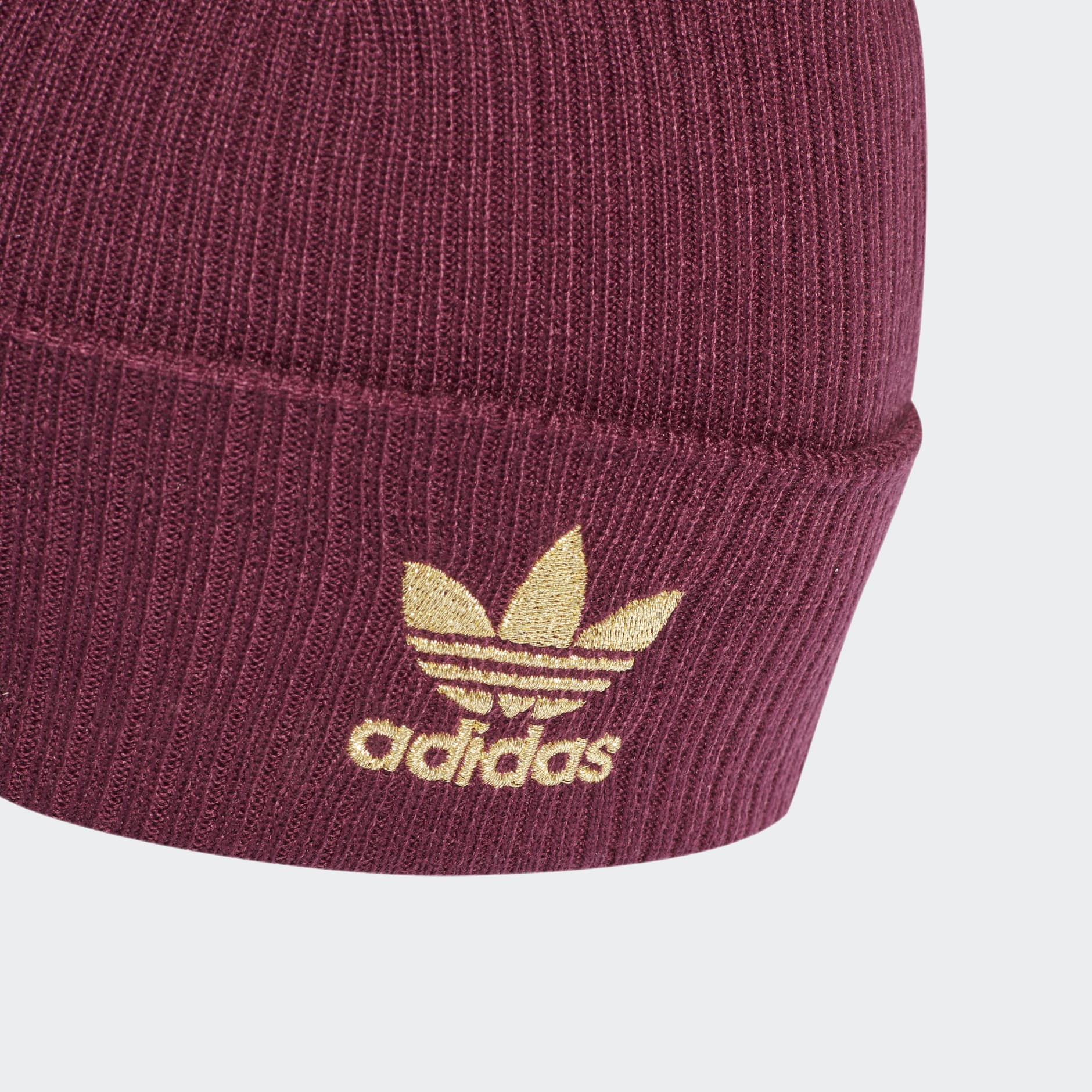 adidas maroon beanie