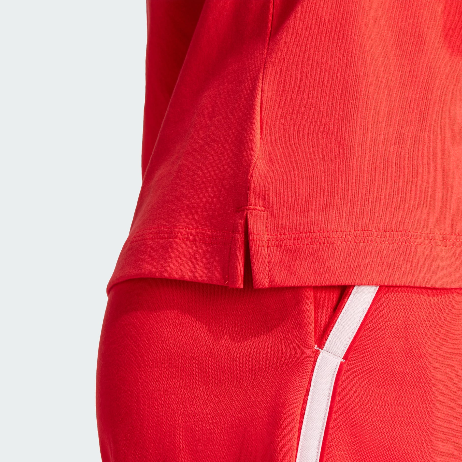 Tricou Essentials din bumbac, cu accente de culoare