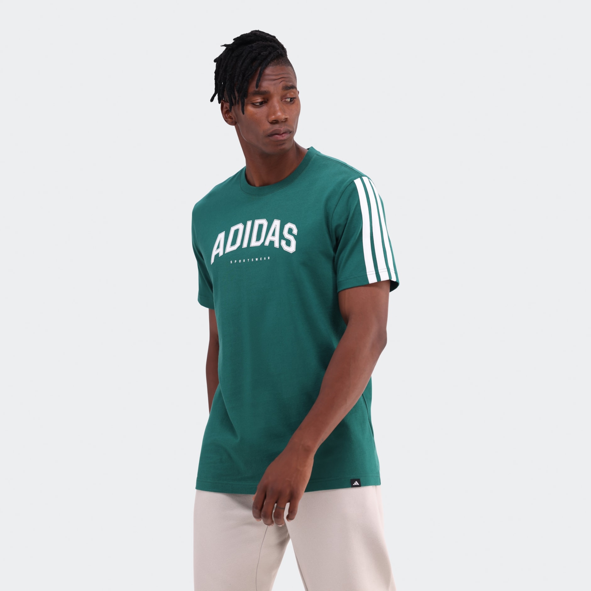Codes Collegiate Linear Graphic Tee
