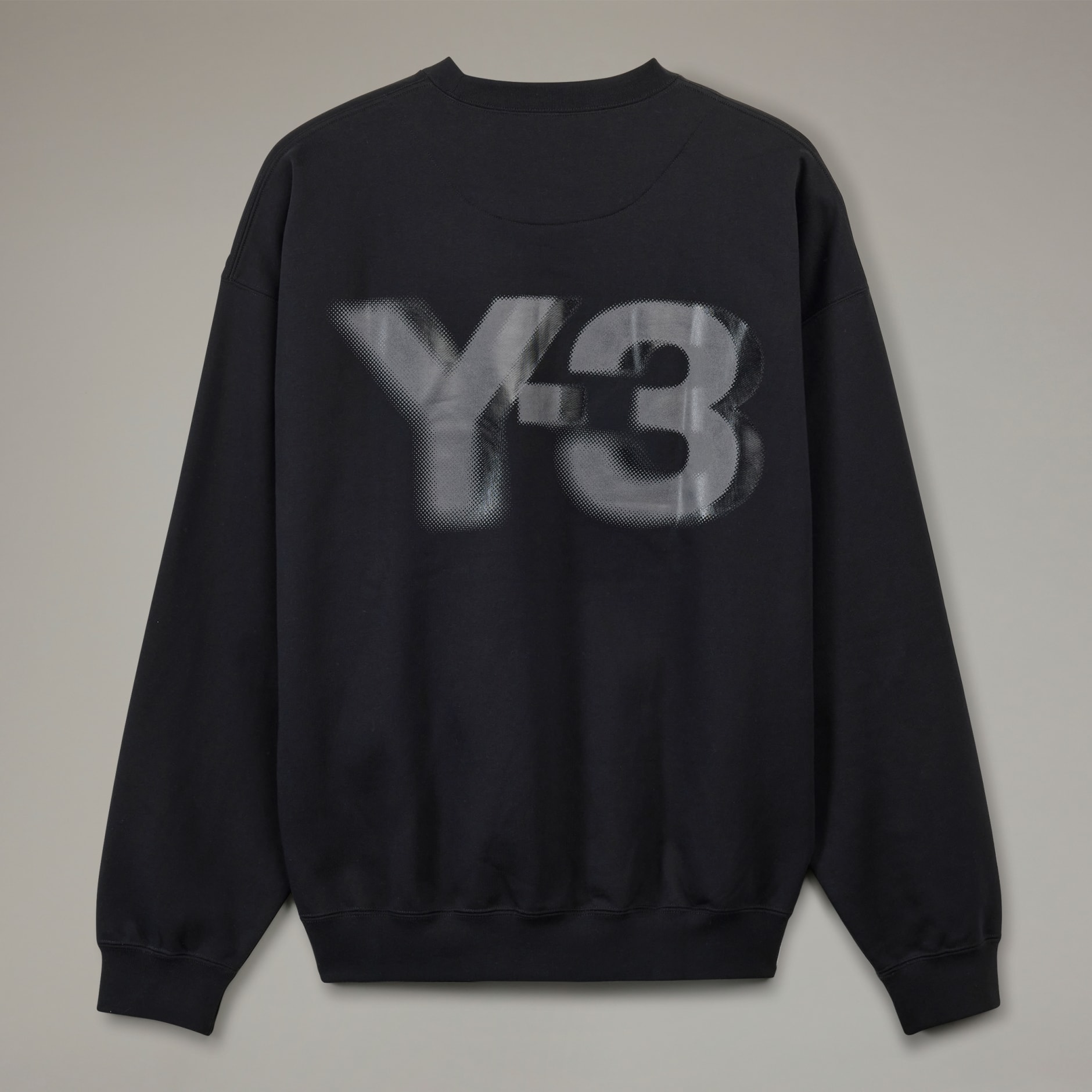 adidas Y-3 Back Logo Crew Neck Sweatshirt 'Core White' FN3372