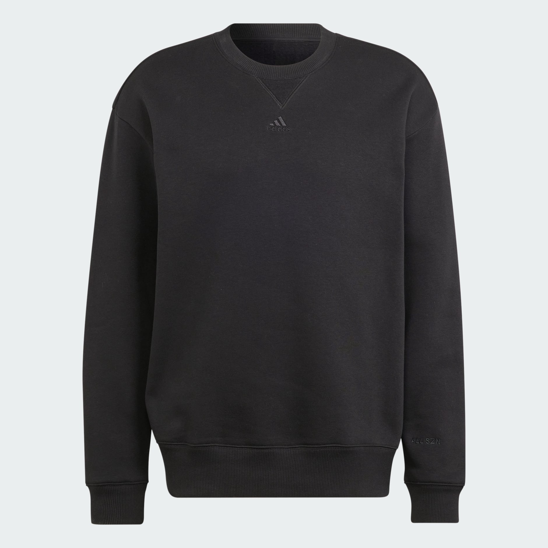 Sweatshirts - All SZN Fleece Sweatshirt - Black | adidas Qatar