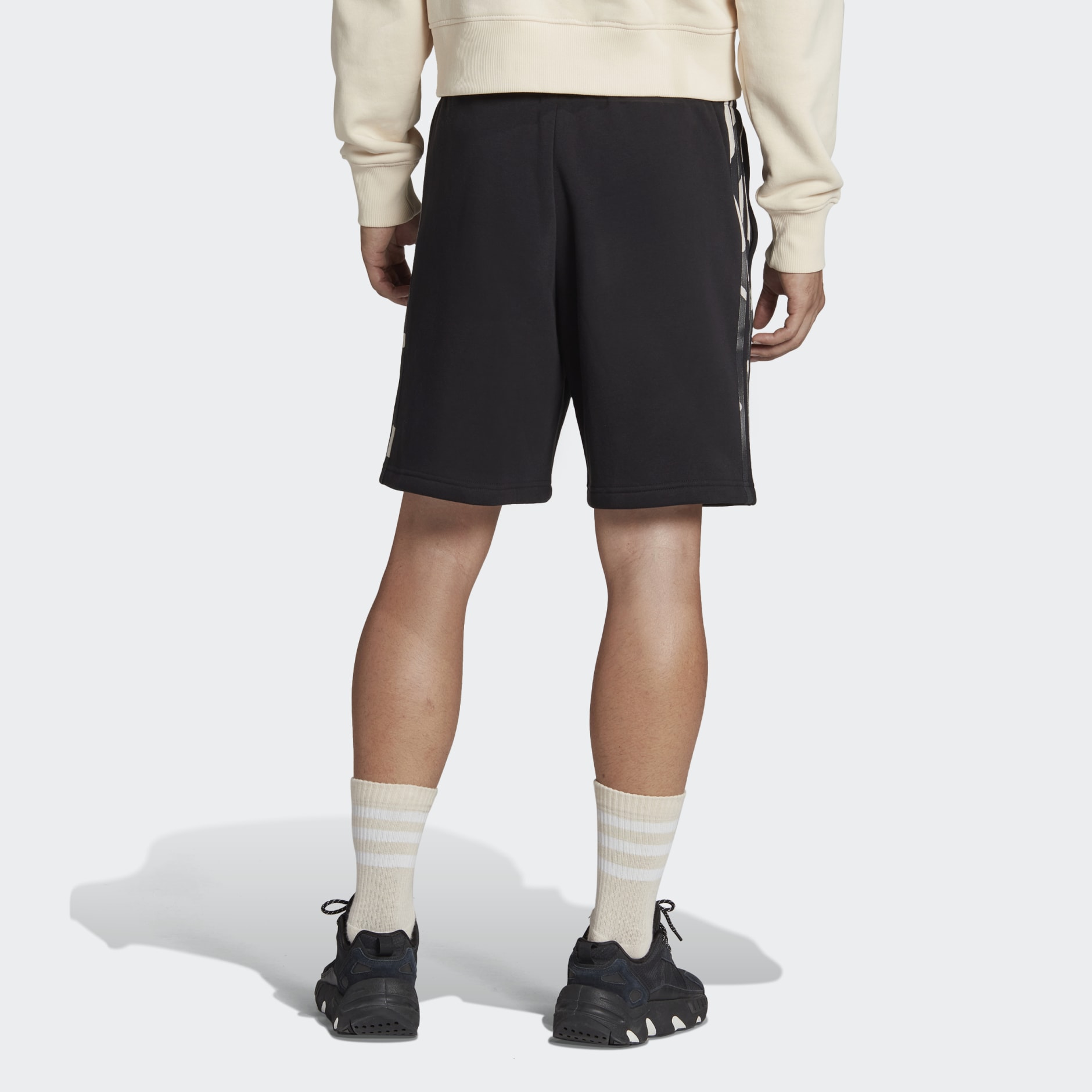 adidas Graphics Camo 3-Stripes Shorts - Black | adidas UAE