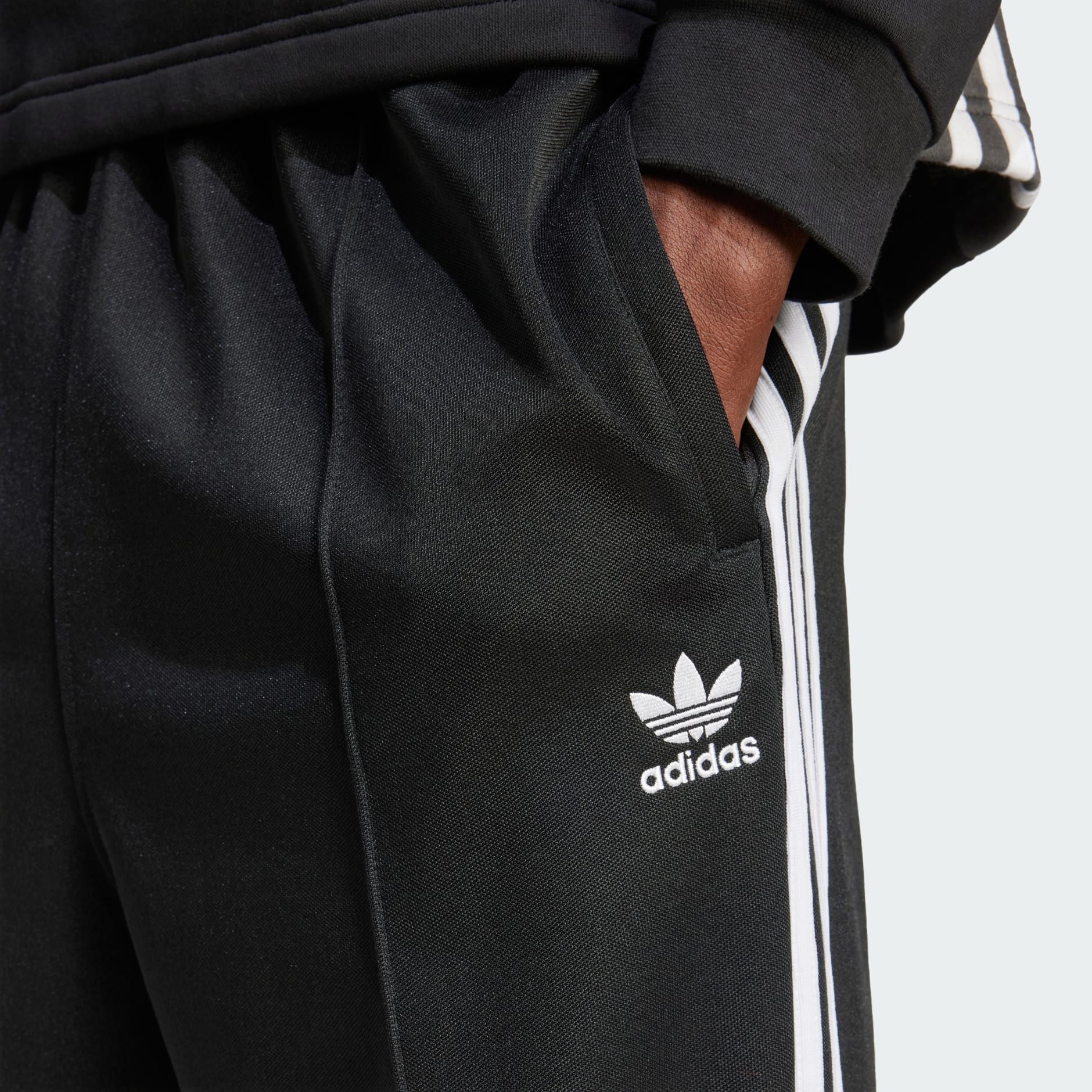 Clothing - Adicolor Baggy Fit Firebird Track Pants - Black | adidas Qatar