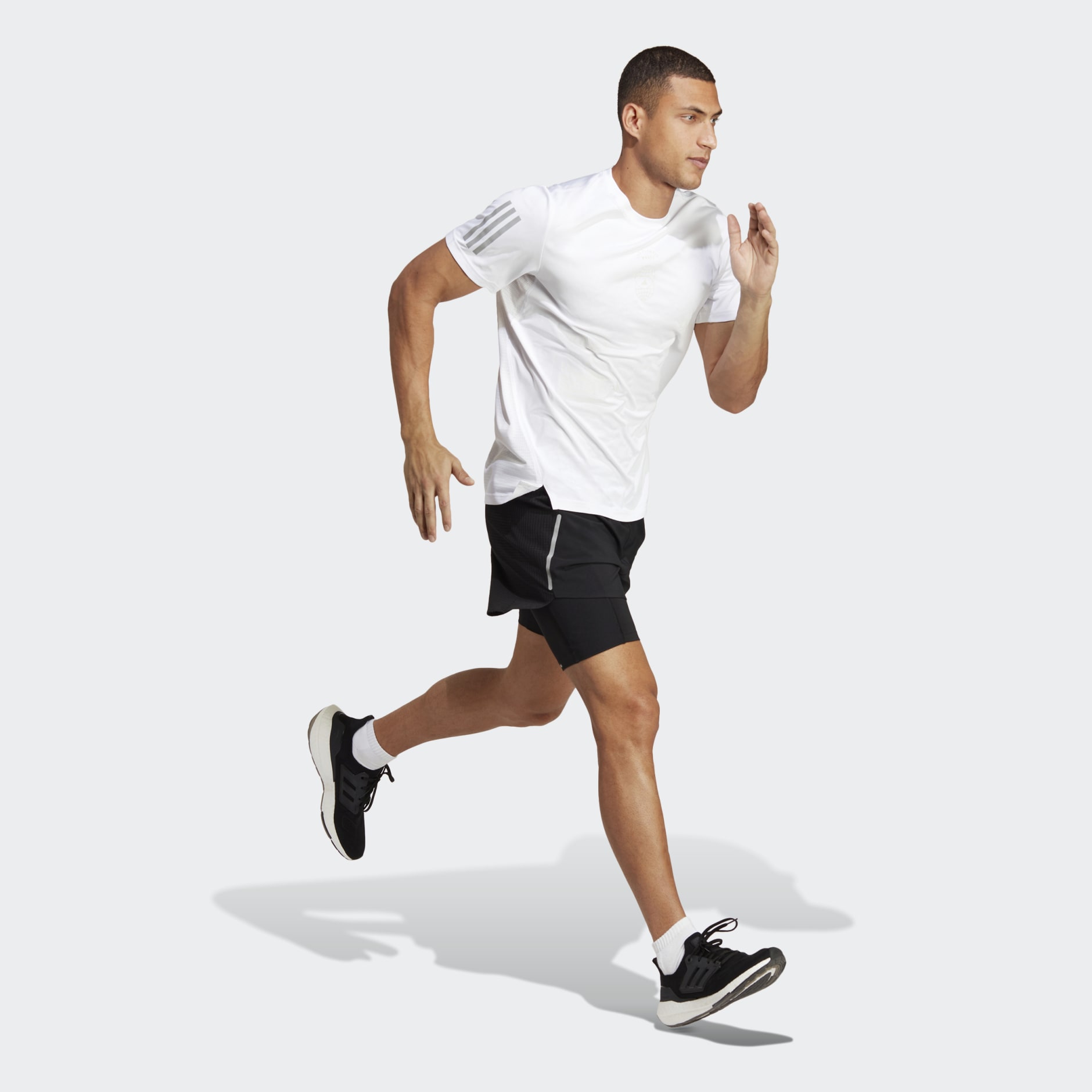 adidas Designed 4 Running 2-in-1 Shorts - Black | adidas UAE