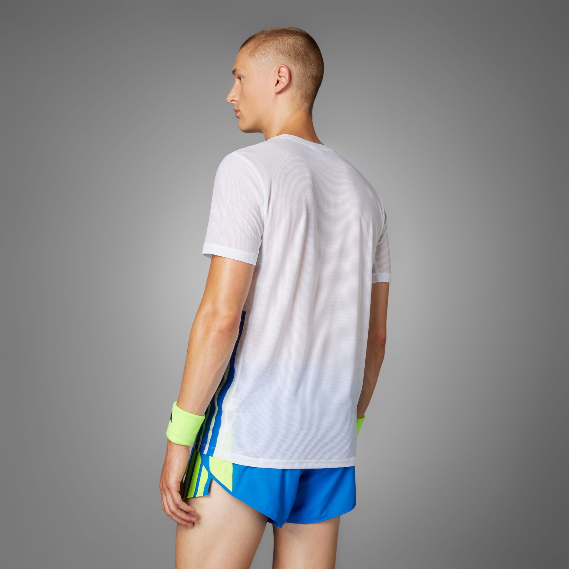 Adizero Retro Running Tee - White | adidas Hong Kong