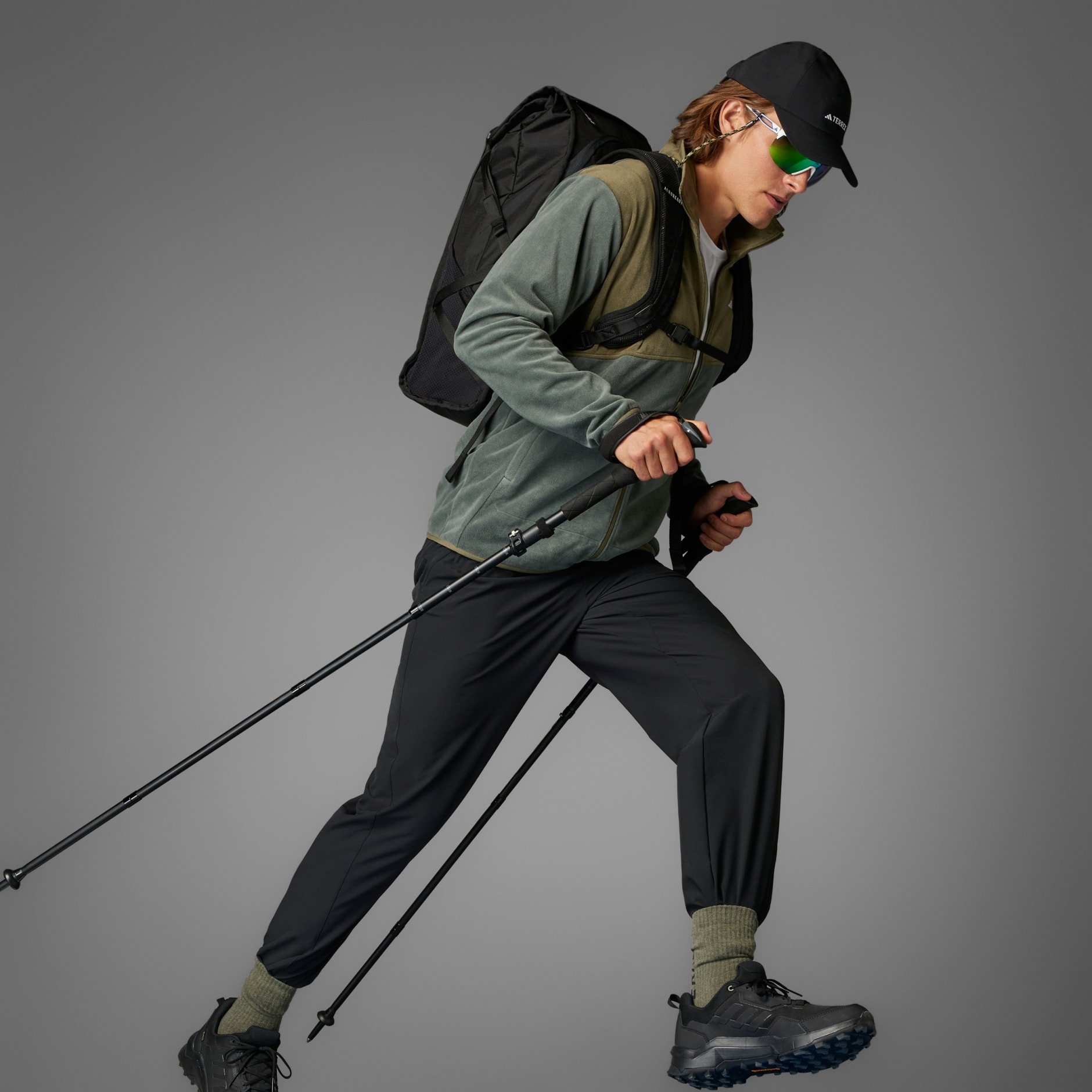 Chaqueta Terrex Multi Cierre Frontal Felpa