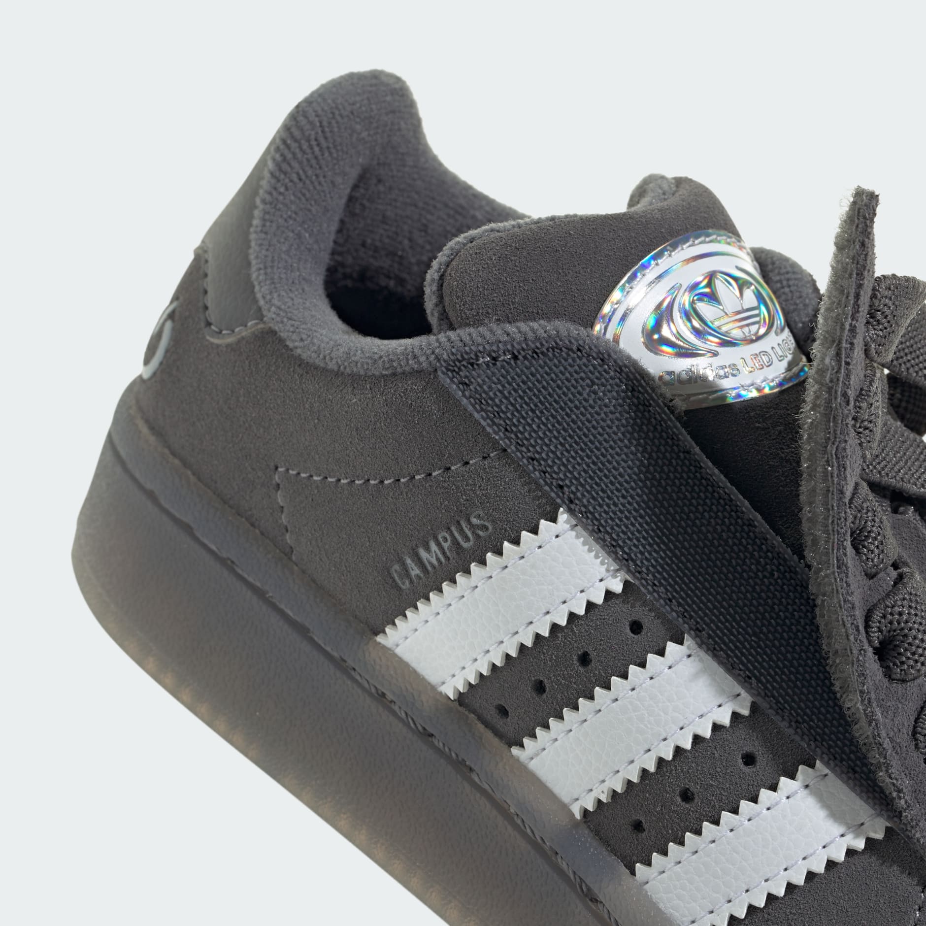 Campus 00s Led Lights Comfort Closure Elastic Lace Shoes Kids