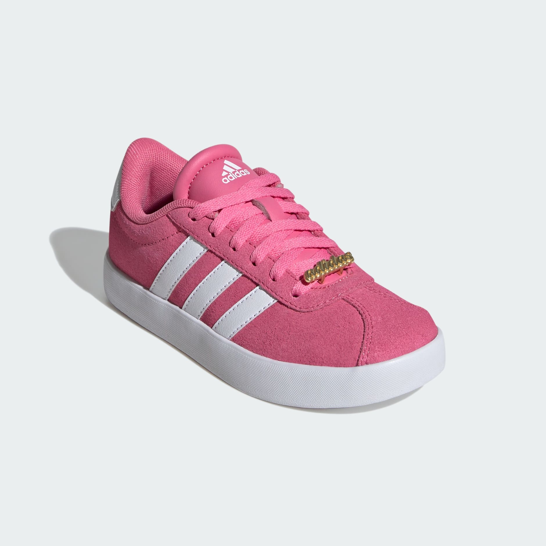 adidas VL Court 3.0 Shoes Kids Pink adidas UAE