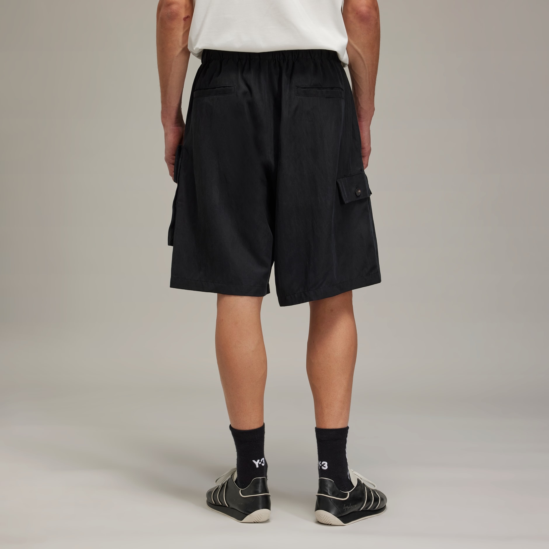 Y-3 Washed Twill Shorts