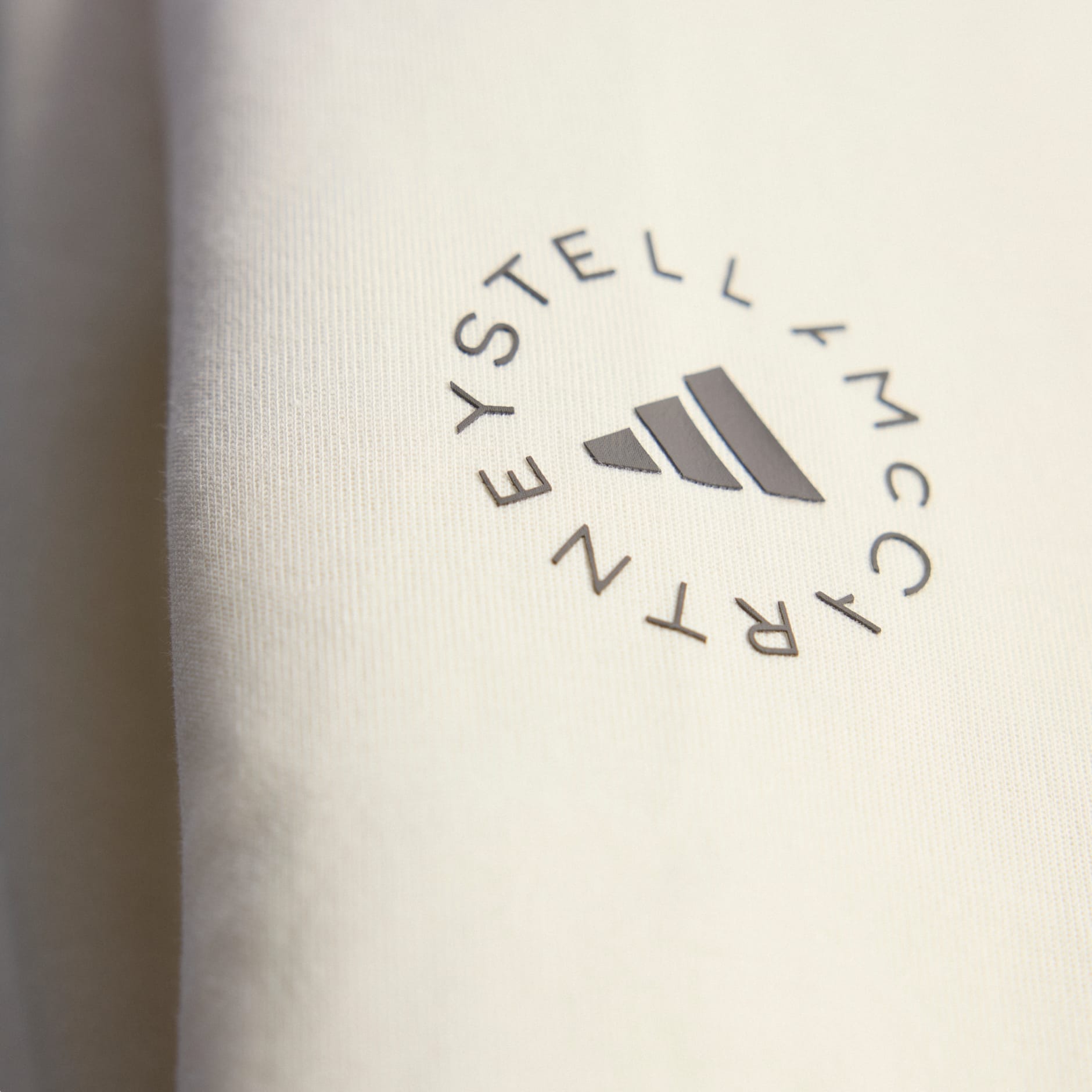 めいびぃ CLOTHING - adidas By Stella McCartney Peplum Hoodie - Beige