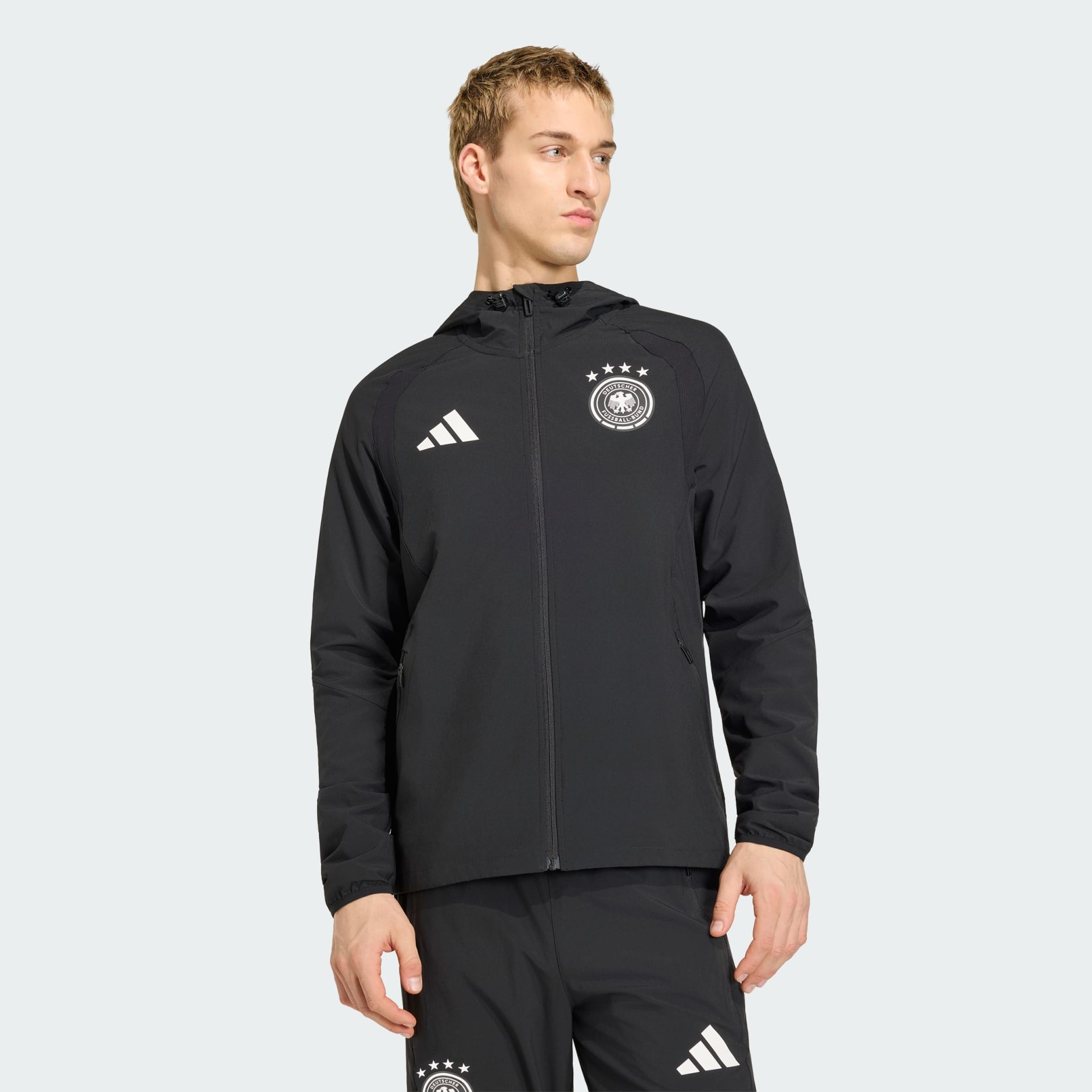 Germany Tiro Travel Full Zip Windbreaker