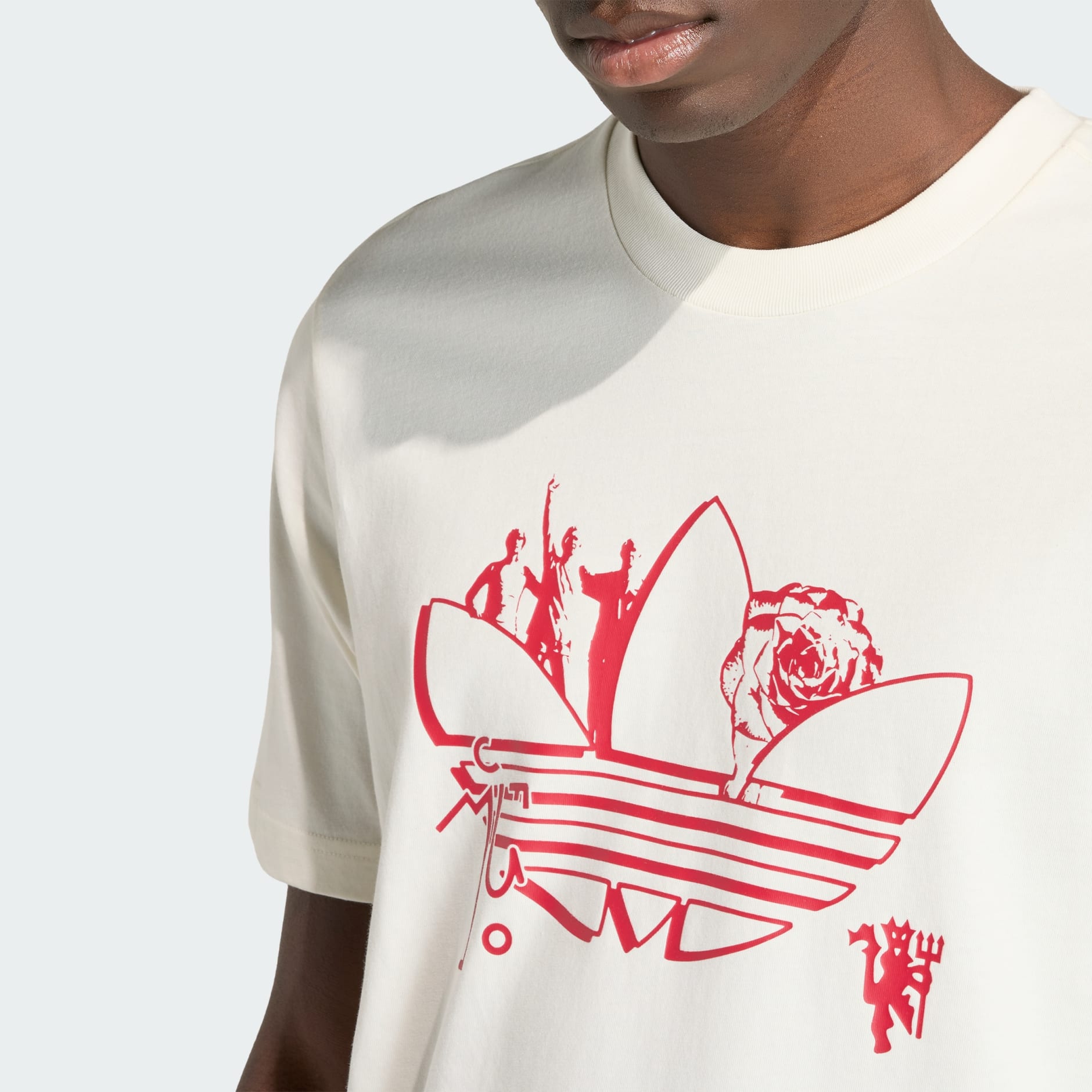 Tricou cu imprimeu grafic Manchester United Seasonal