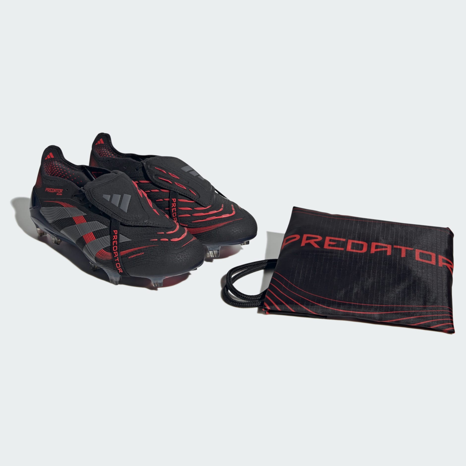 Ghete Predator Elite cu limbă pliată FG
