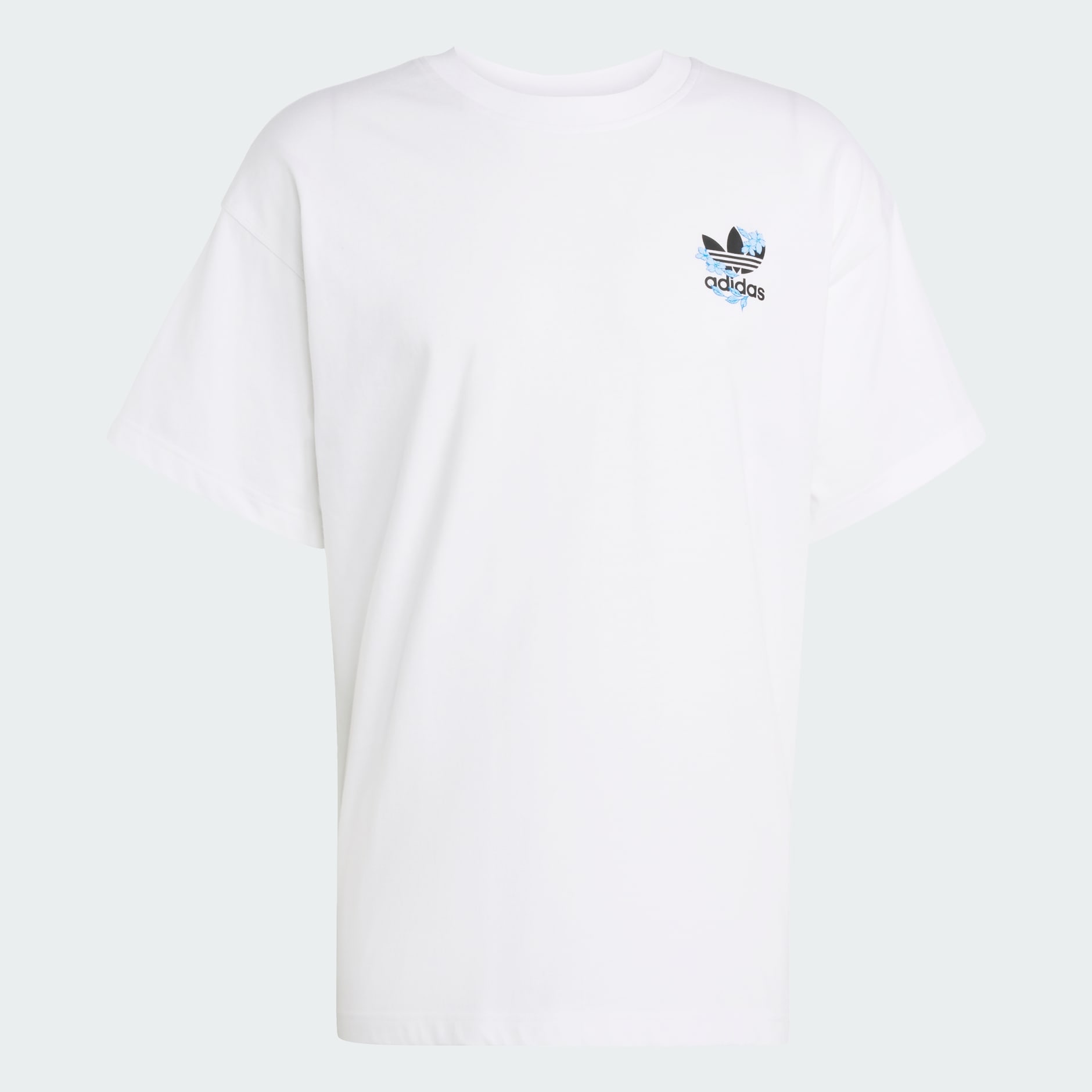 Florals Logo Oversized Tee