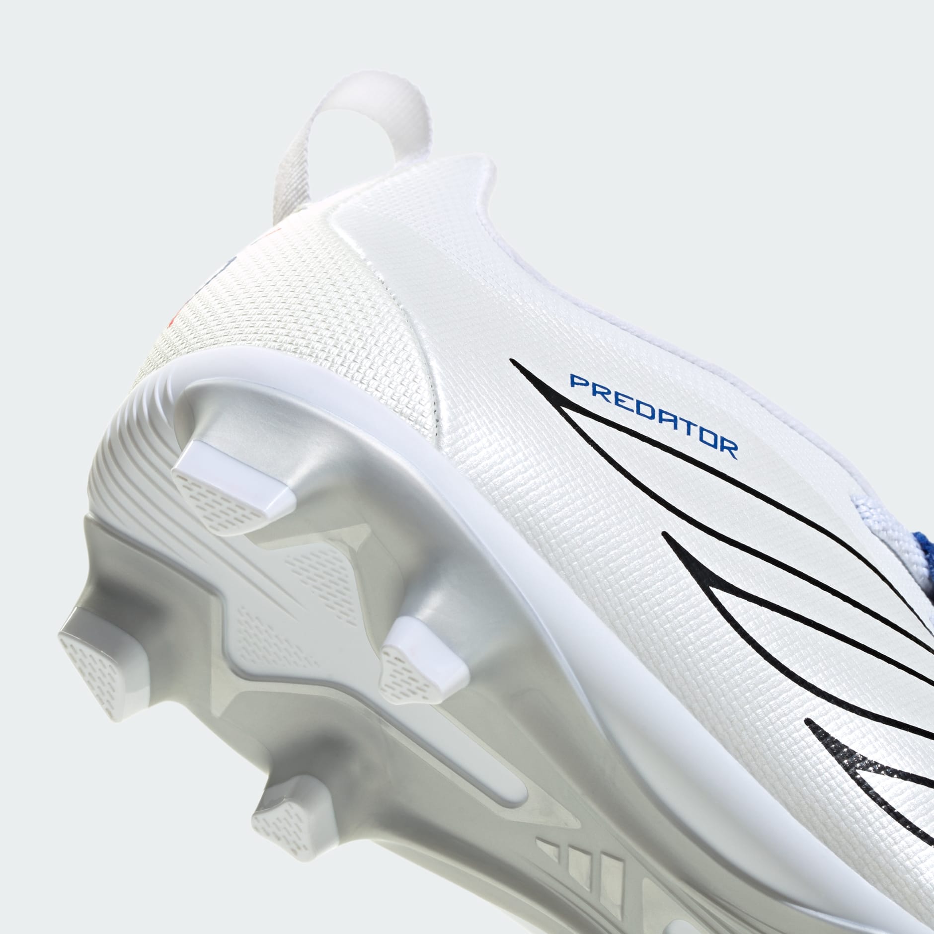 Predator Club Fold-Over Tongue Elastic Laces Firm Ground/Multi Ground Football Boots Kids