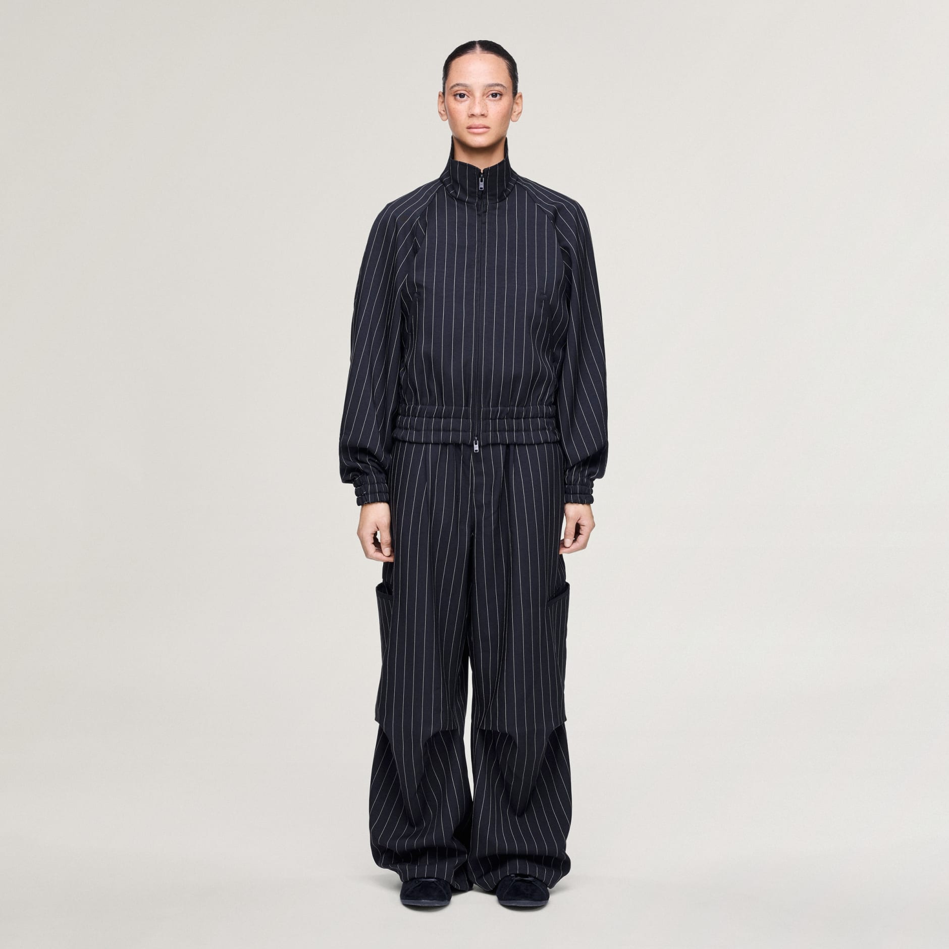 HLAČE RAVNIH NOGAVICA Y-3 PINSTRIPE UT