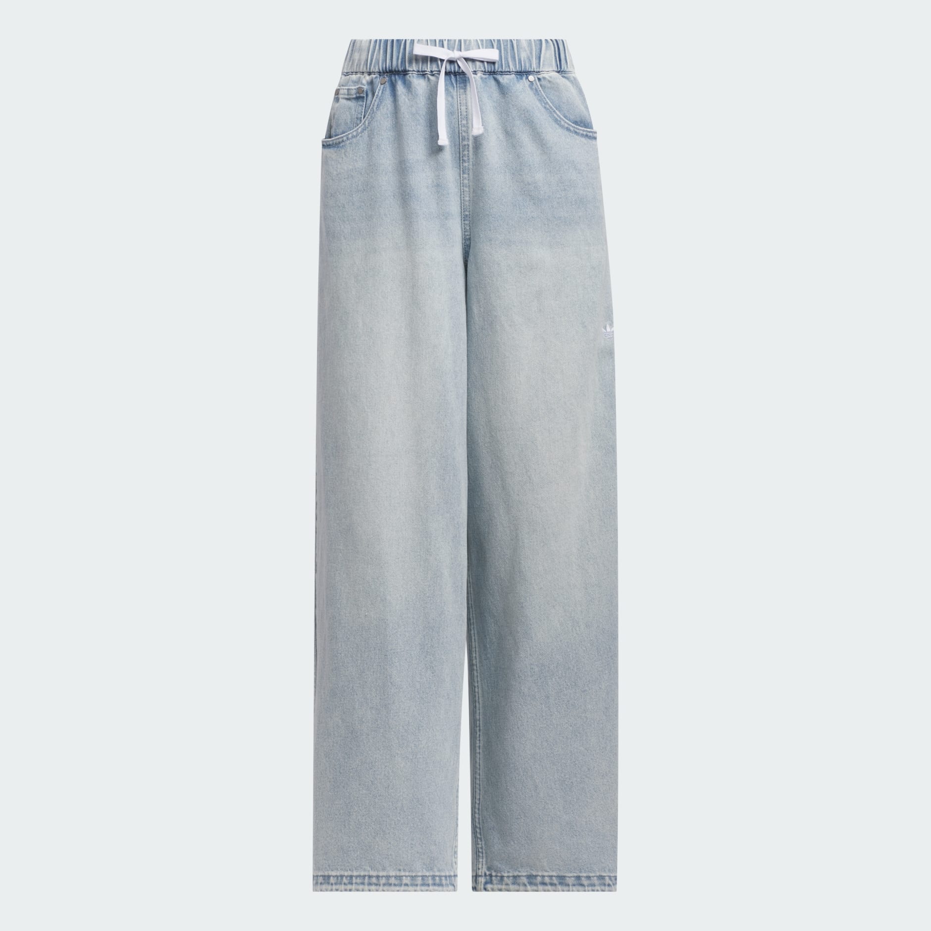 Soft Denim Adjustable Pants