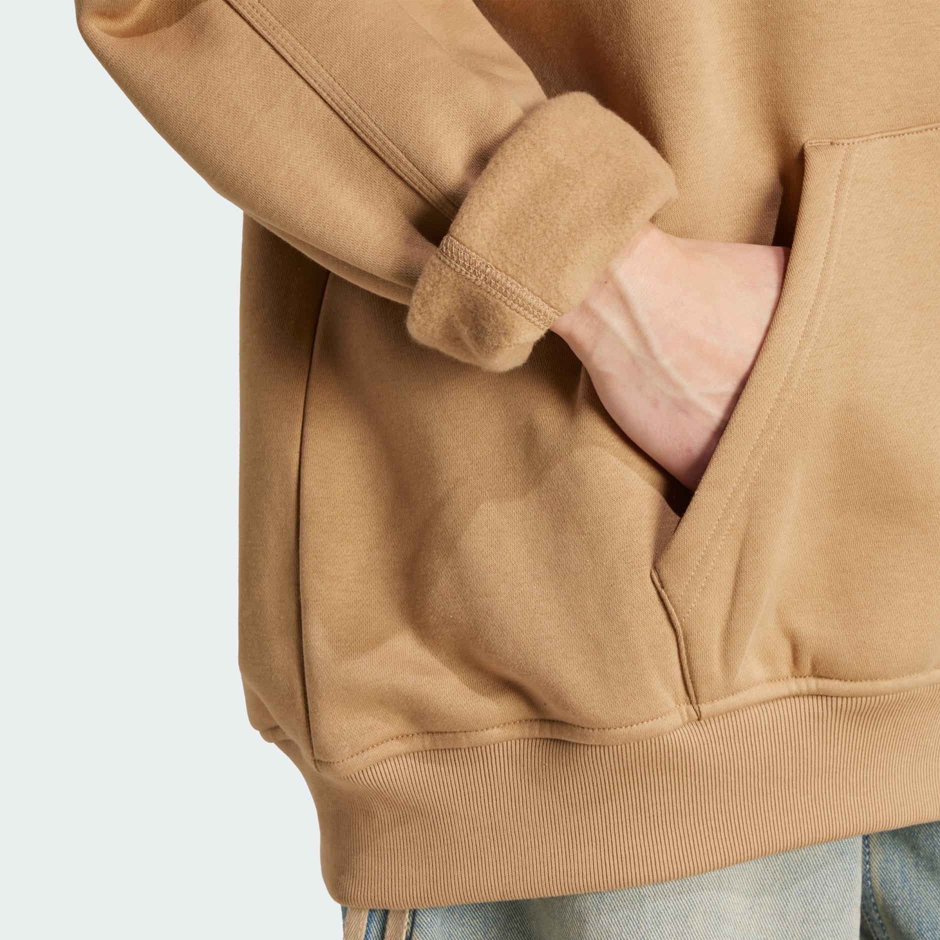 Hanorac din fleece Essentials supradimensionat