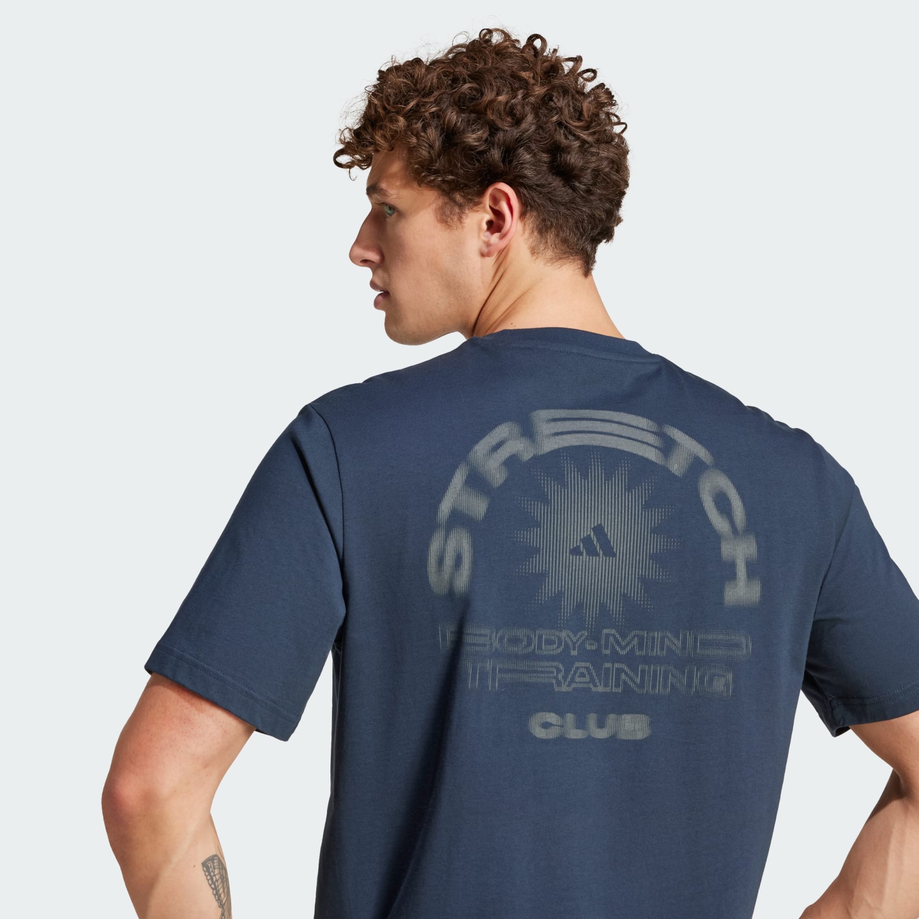 Training Yoga Body Mind Stretch Graphic Tee