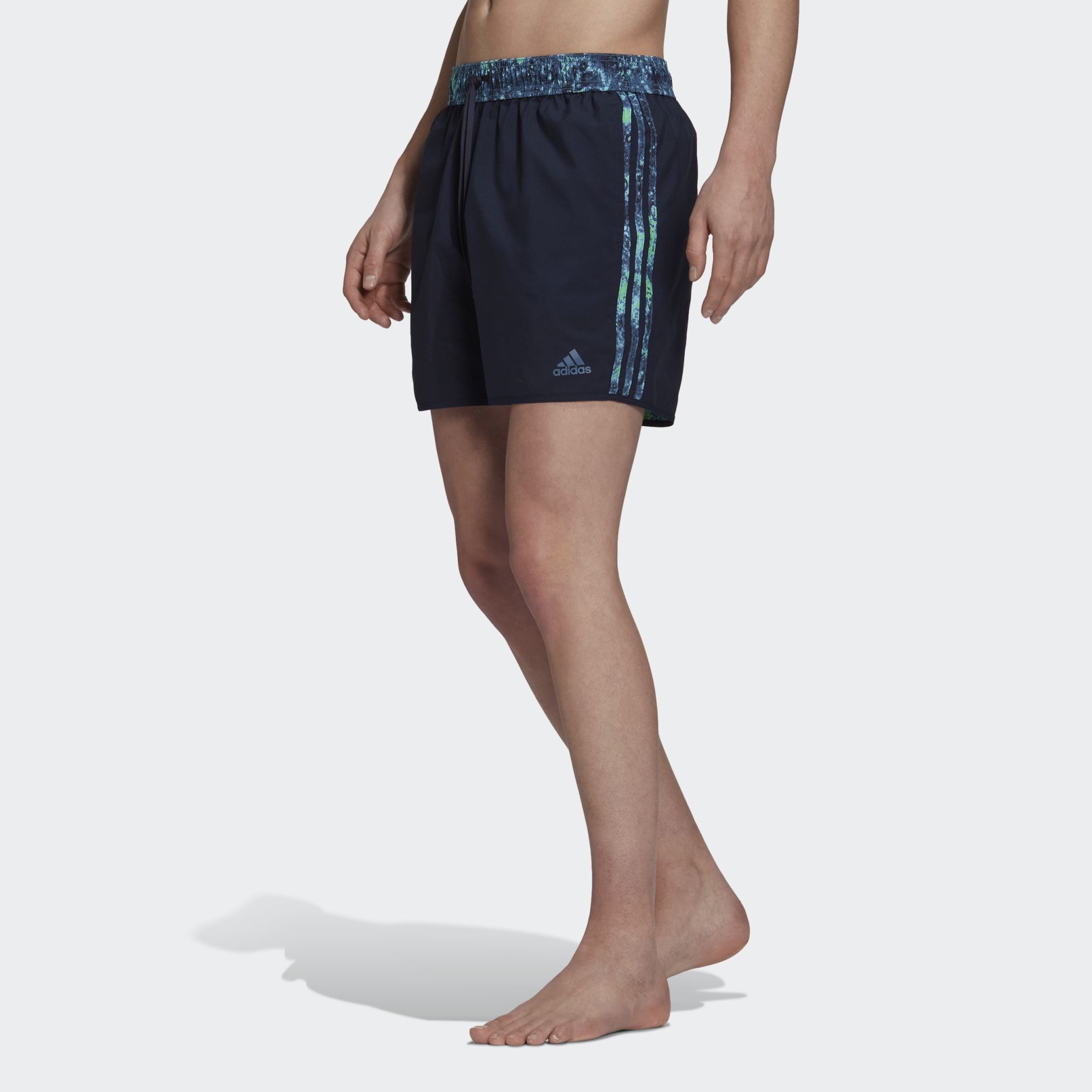 Short Length Melting Salt Reversible CLX Swim Shorts