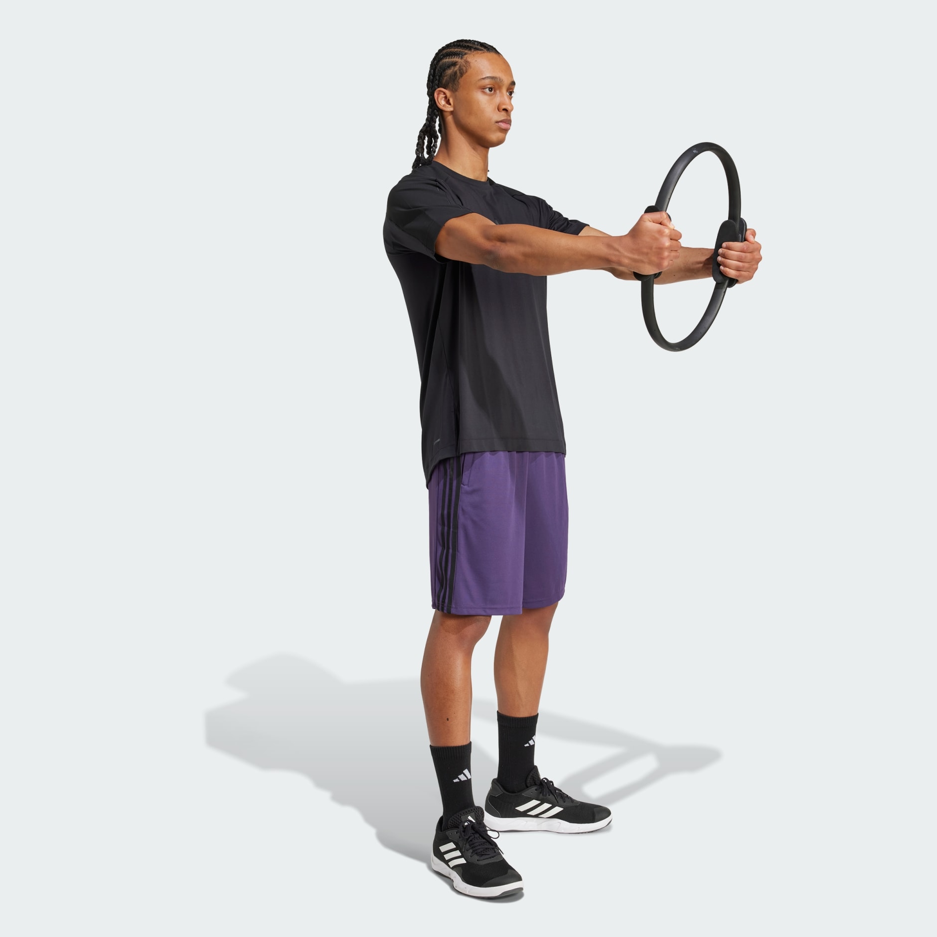 Shorts de Entrenamiento Train Essentials Piqu&eacute; 3 Rayas