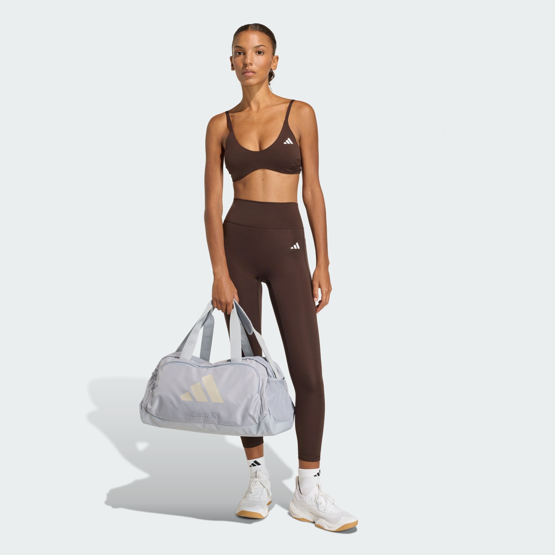 Grudnjak za vježbanje s laganom potporom Optime Essentials