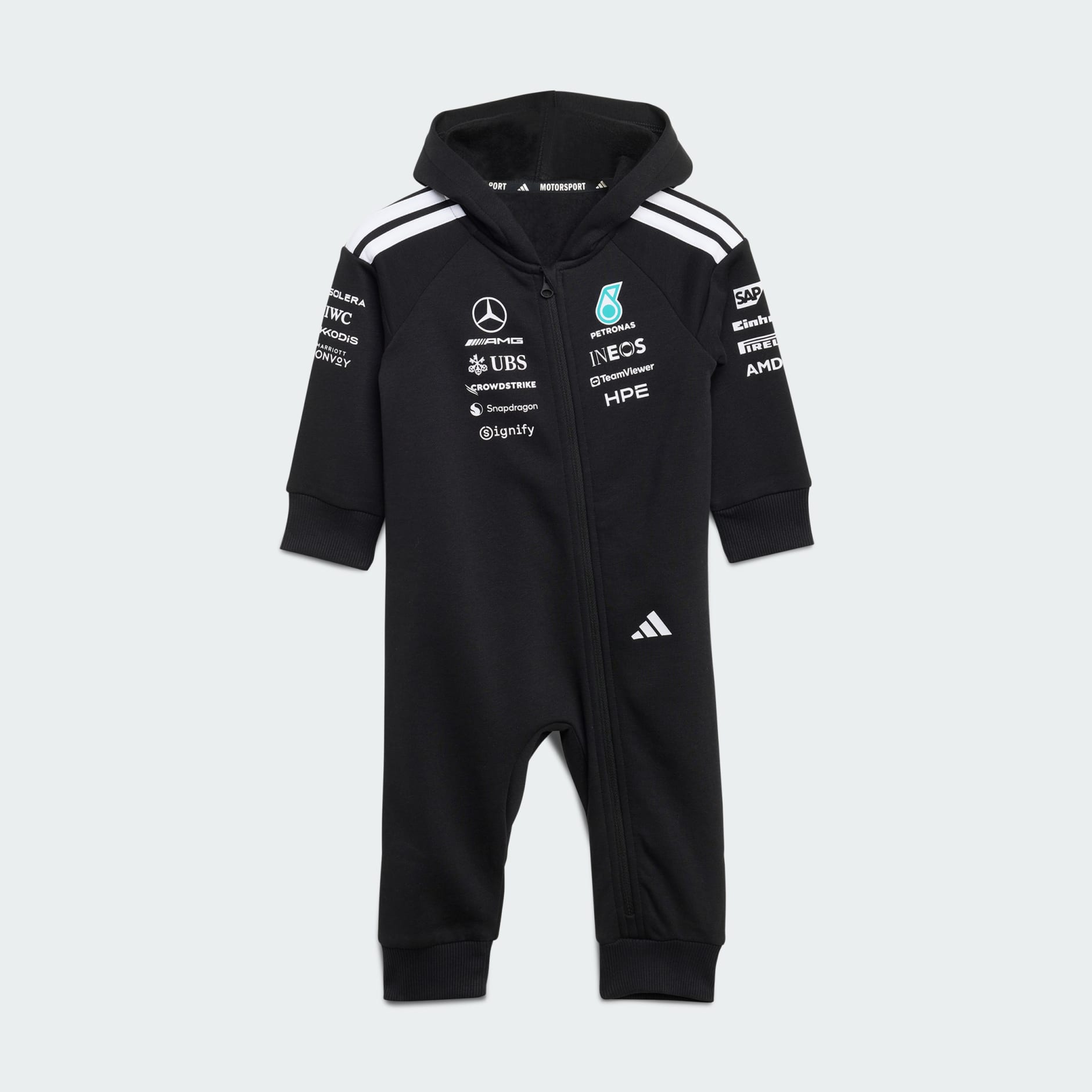 COSTUM PENTRU BEBELUȘI MERCEDES - AMG PETRONAS FORMULA 1 TEAM DNA