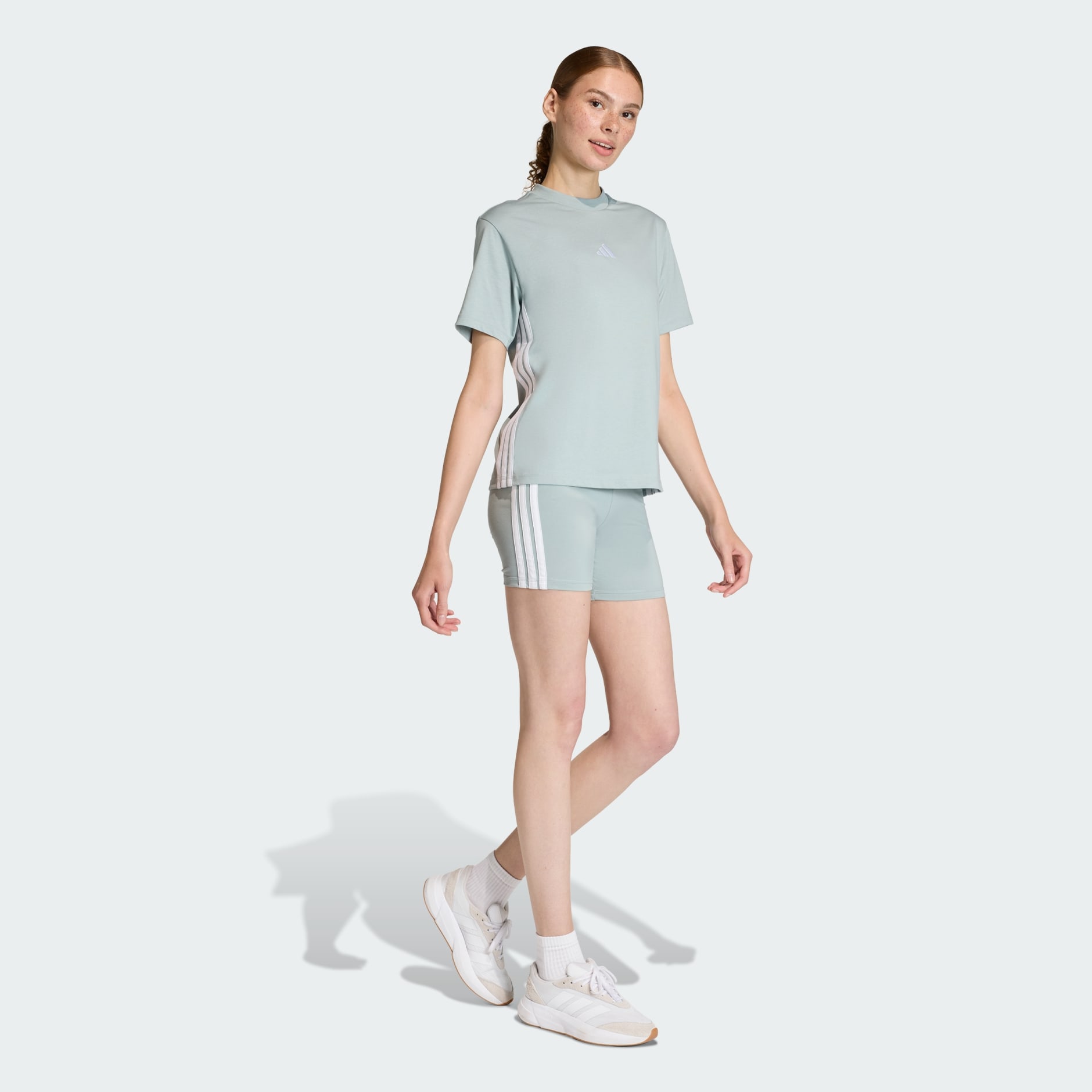 Playera Essentials 3 Franjas Algod&oacute;n