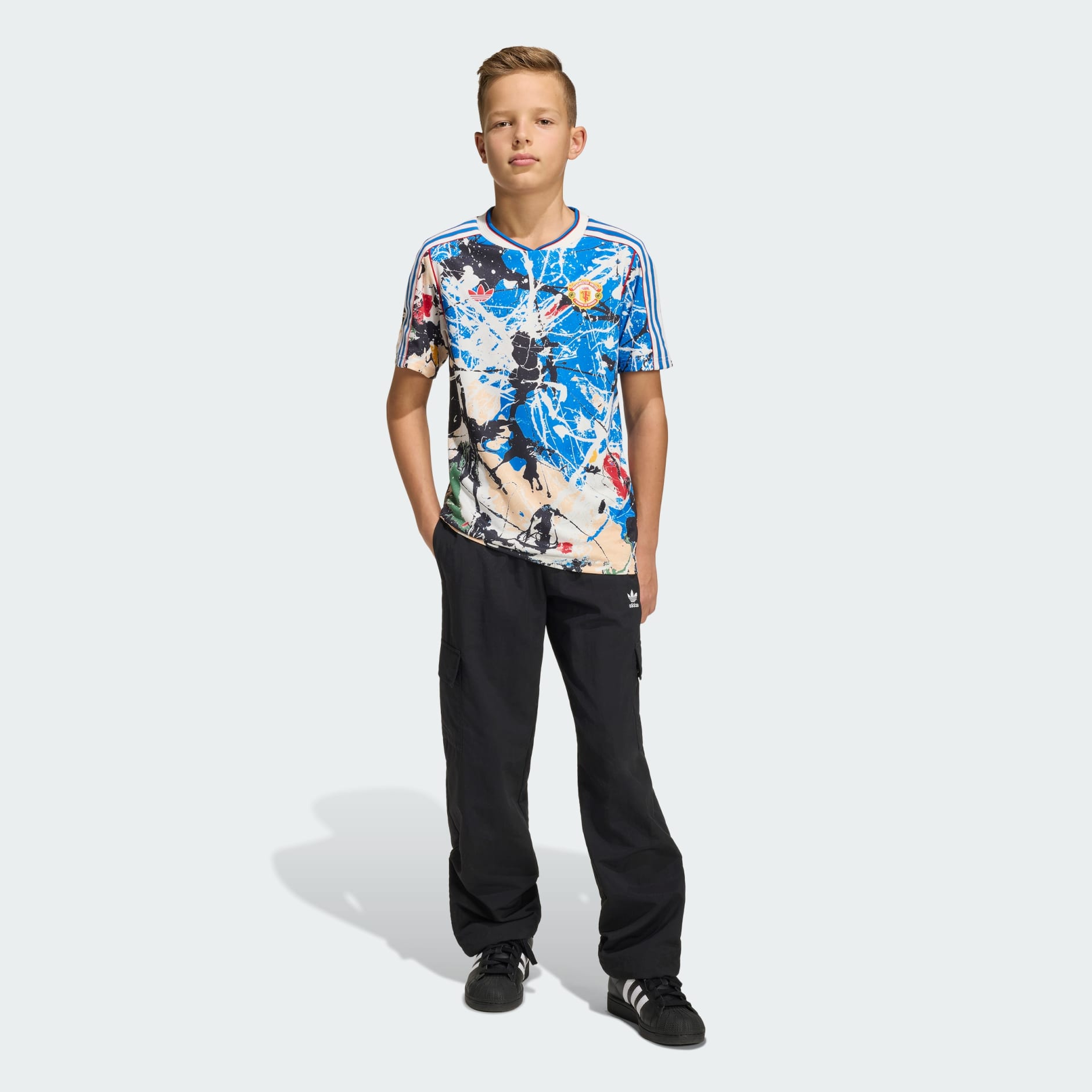 Tricou Manchester United Stone Roses pentru copii