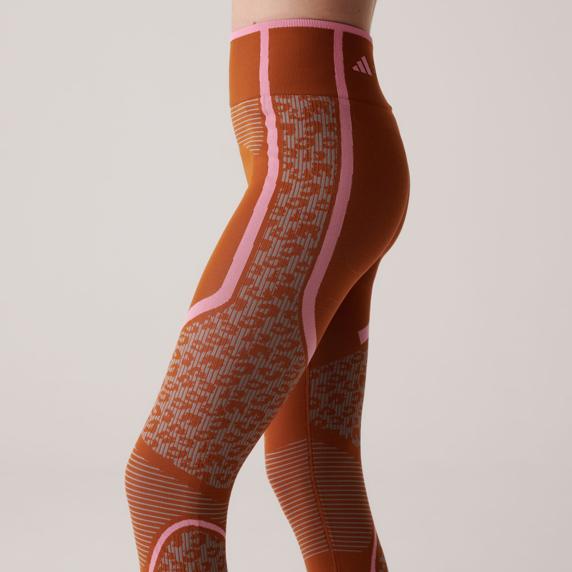 Women's Clothing - adidas by Stella McCartney TrueStrength Seamless Leggings  - Brown