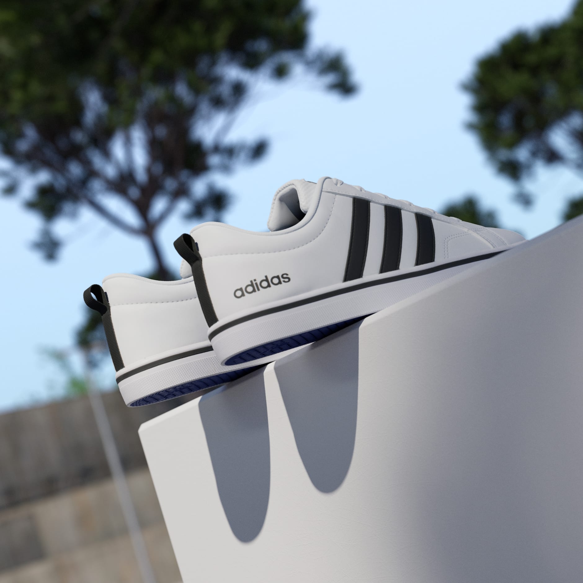 Shoes - VS Pace 2.0 Shoes - White | adidas Oman